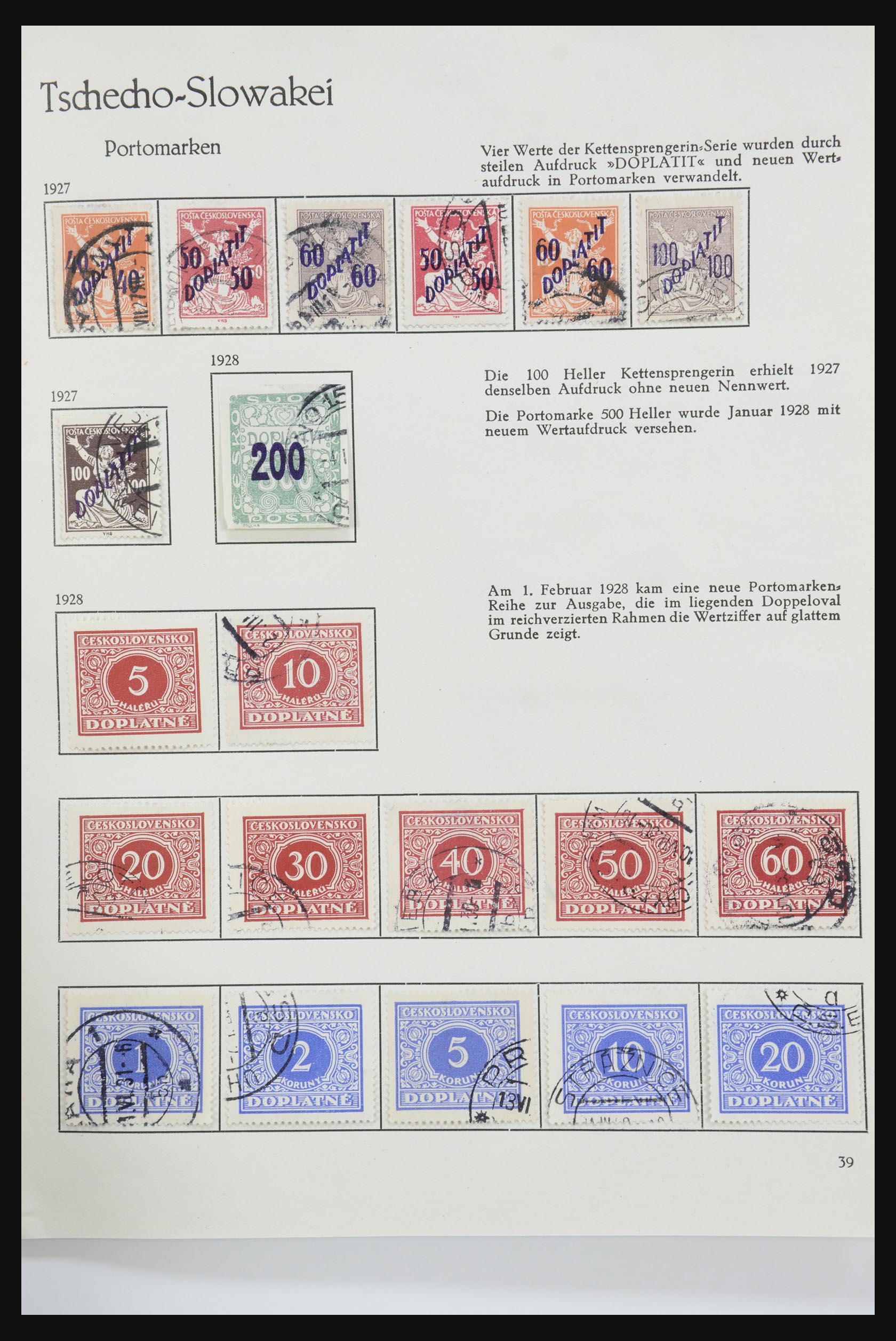 32024 049 - 32024 Tsjechoslowakije 1918-1962.