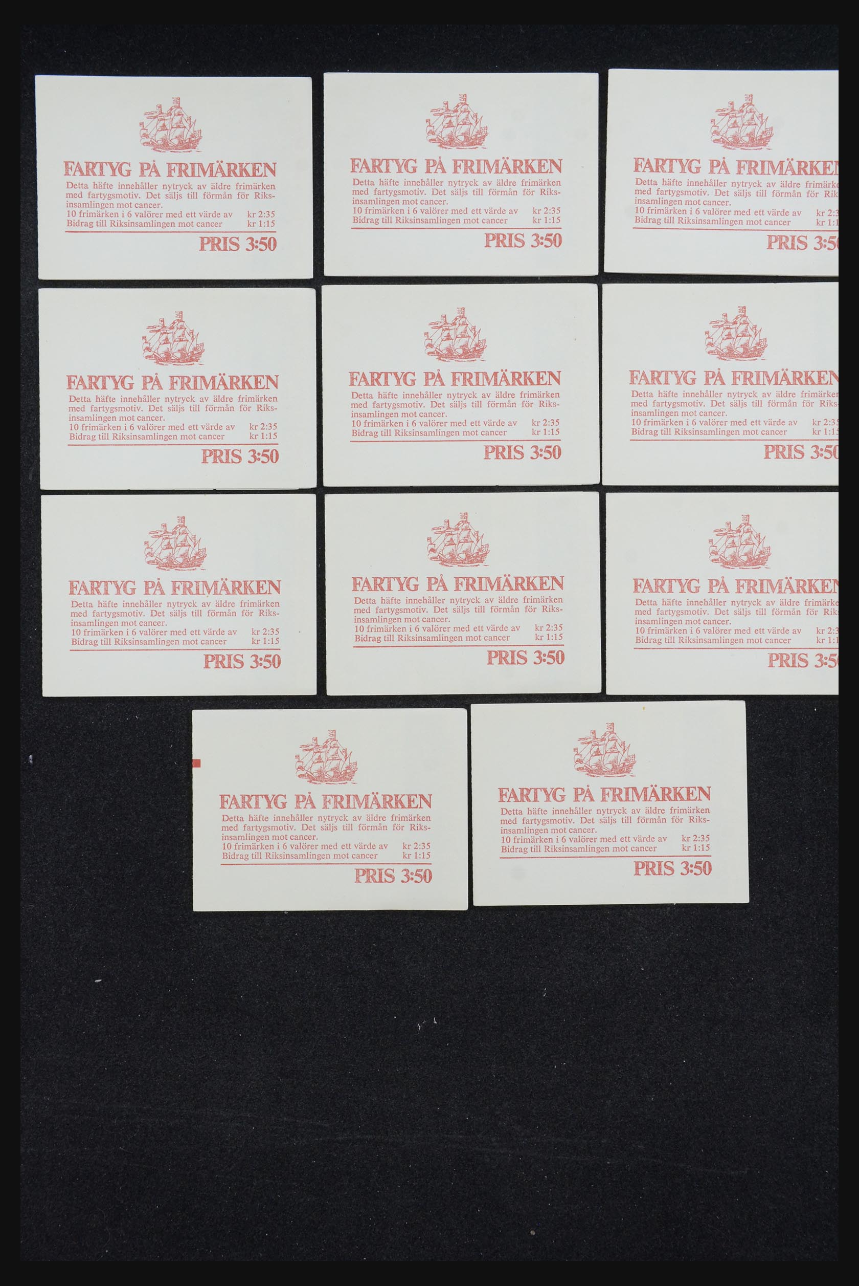 32026 010 - 32026 Zweden postzegelboekjes 1949-1990.