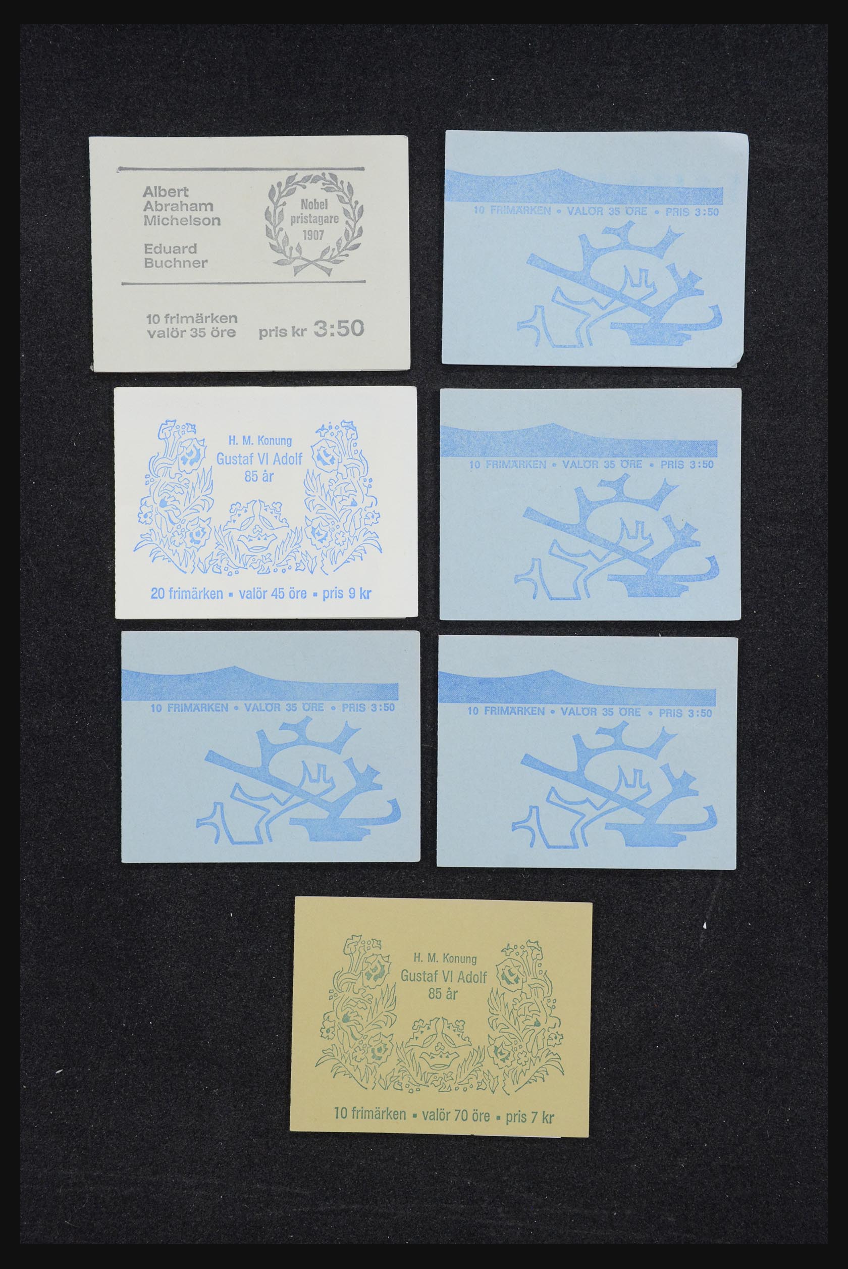 32026 013 - 32026 Zweden postzegelboekjes 1949-1990.