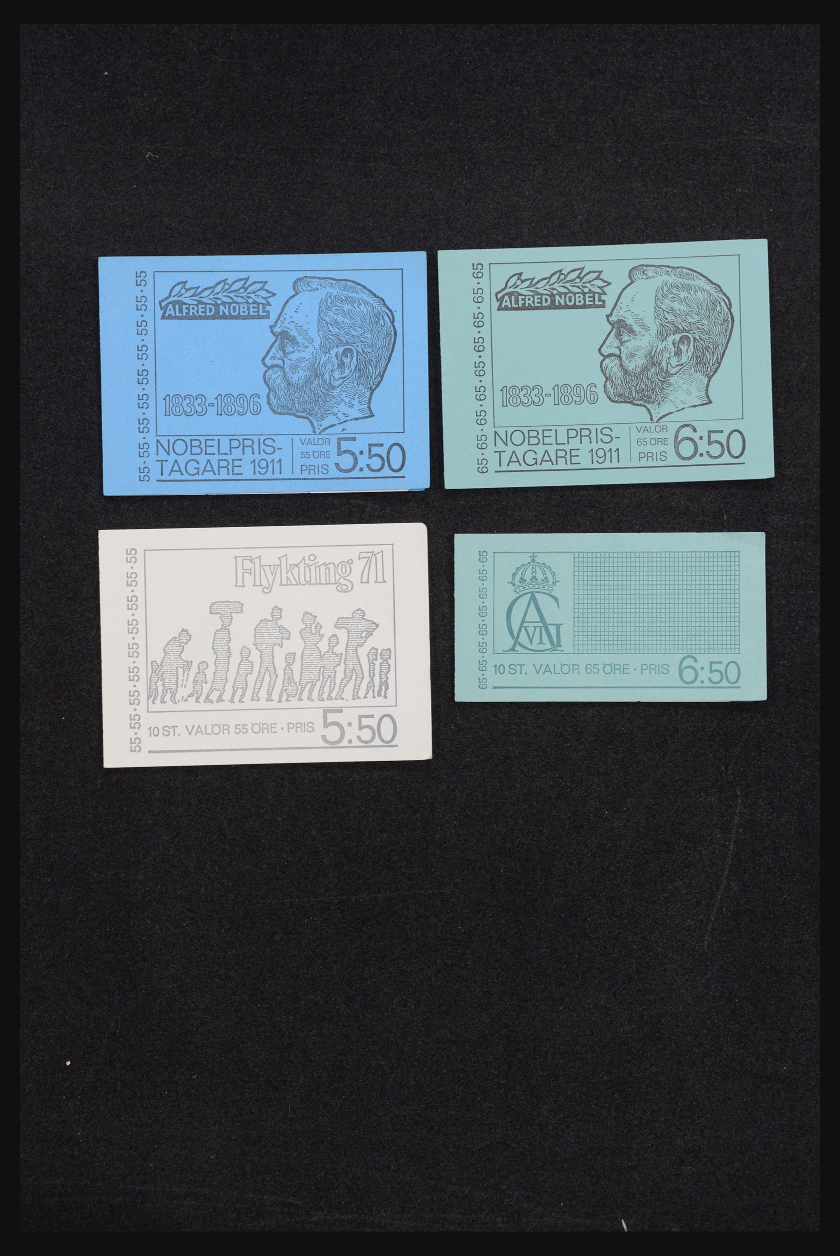 32026 020 - 32026 Zweden postzegelboekjes 1949-1990.