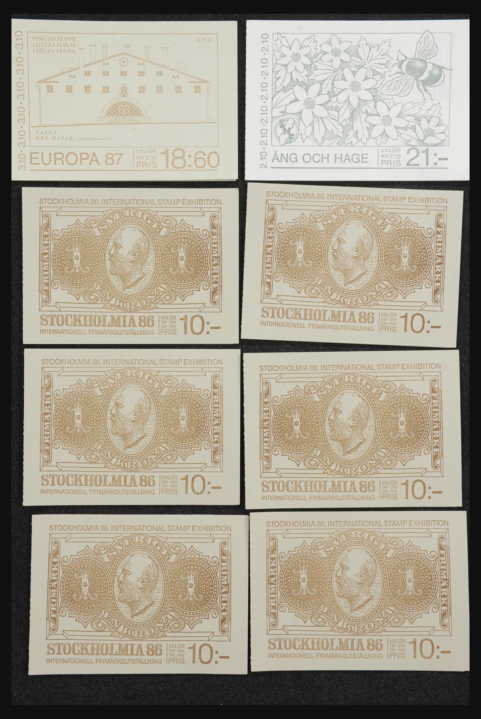 32026 042 - 32026 Zweden postzegelboekjes 1949-1990.
