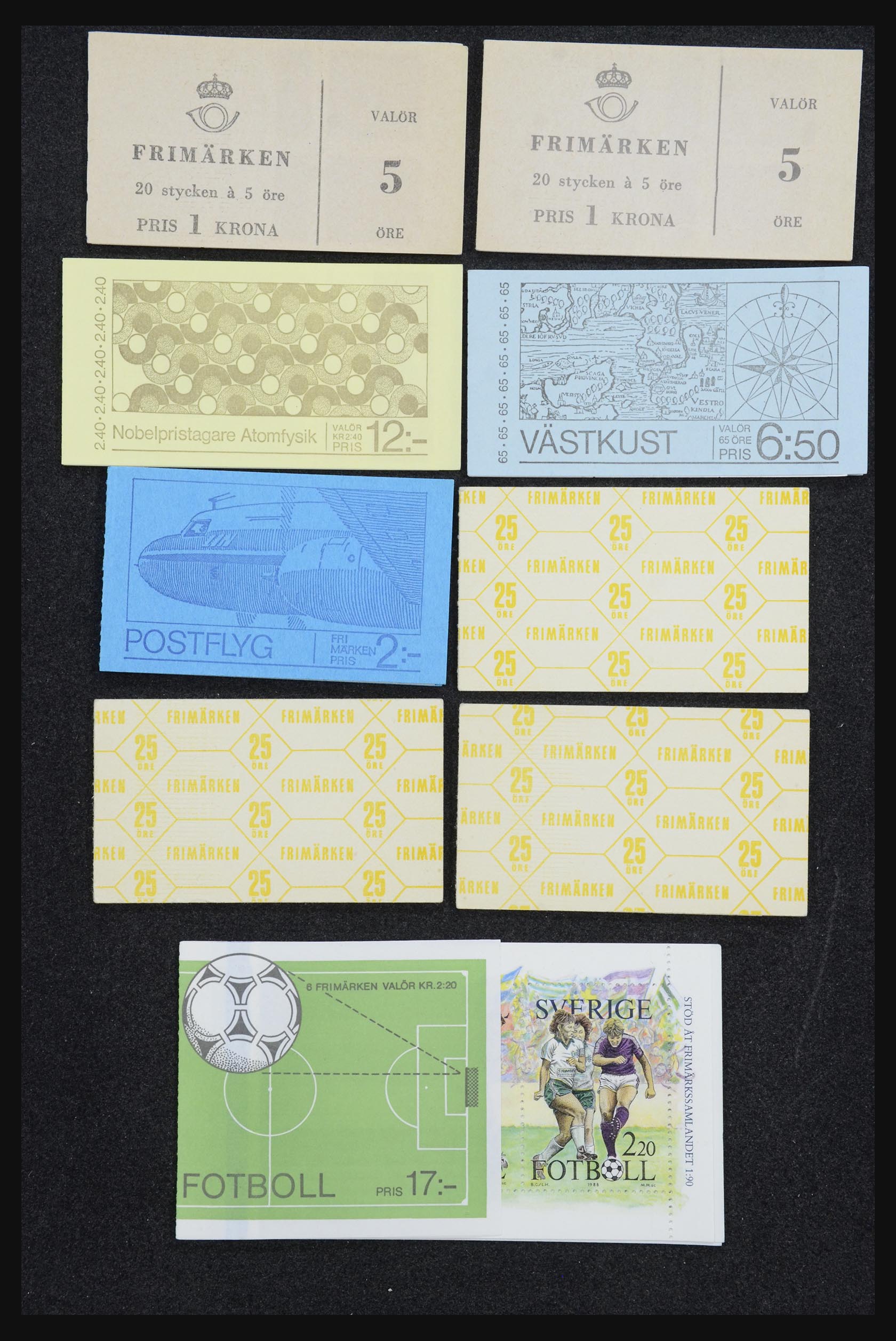 32026 048 - 32026 Zweden postzegelboekjes 1949-1990.