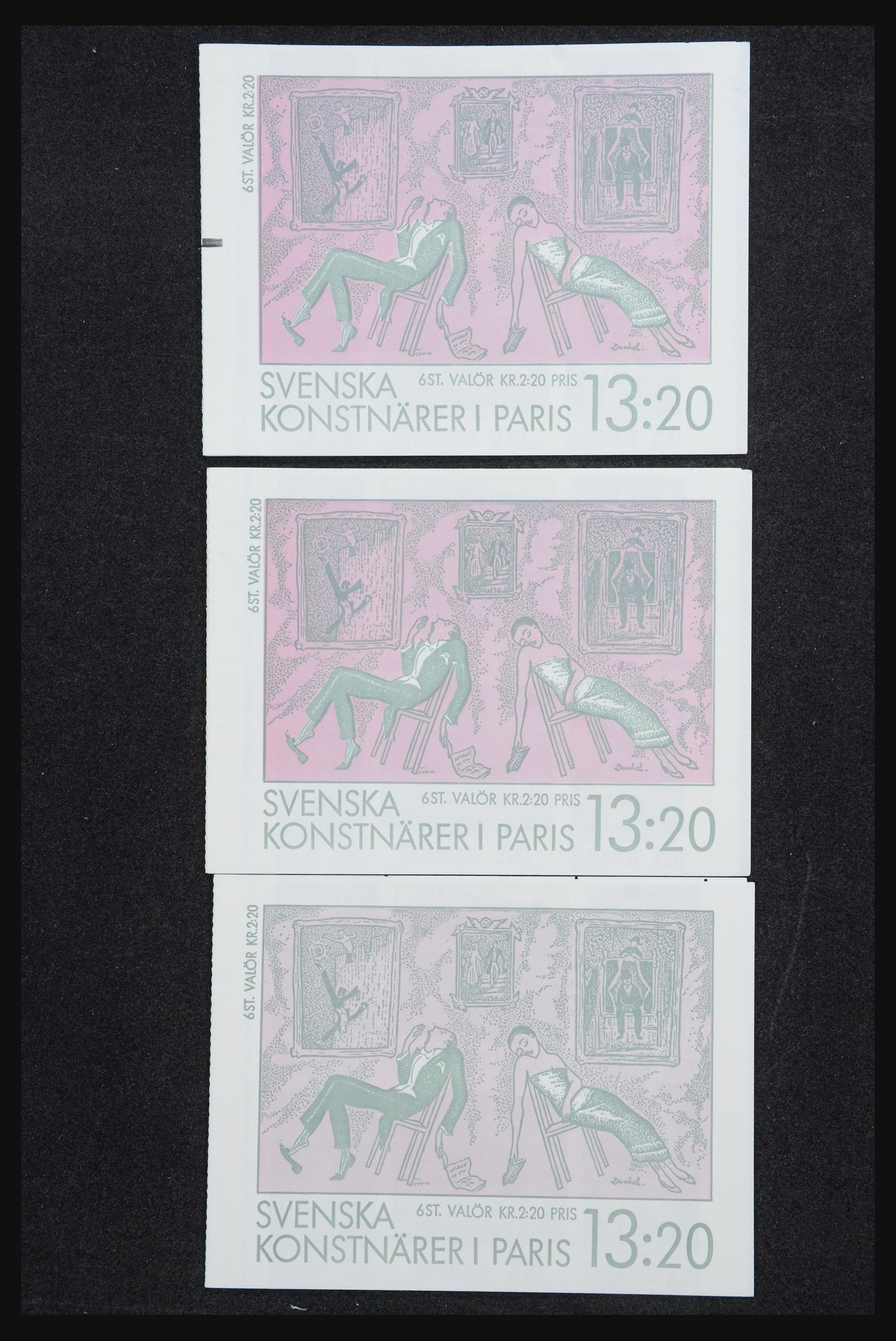 32026 050 - 32026 Zweden postzegelboekjes 1949-1990.
