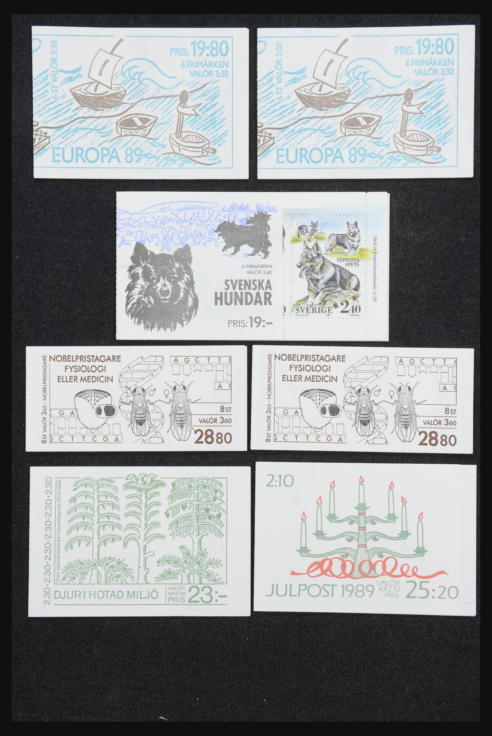 32026 052 - 32026 Zweden postzegelboekjes 1949-1990.