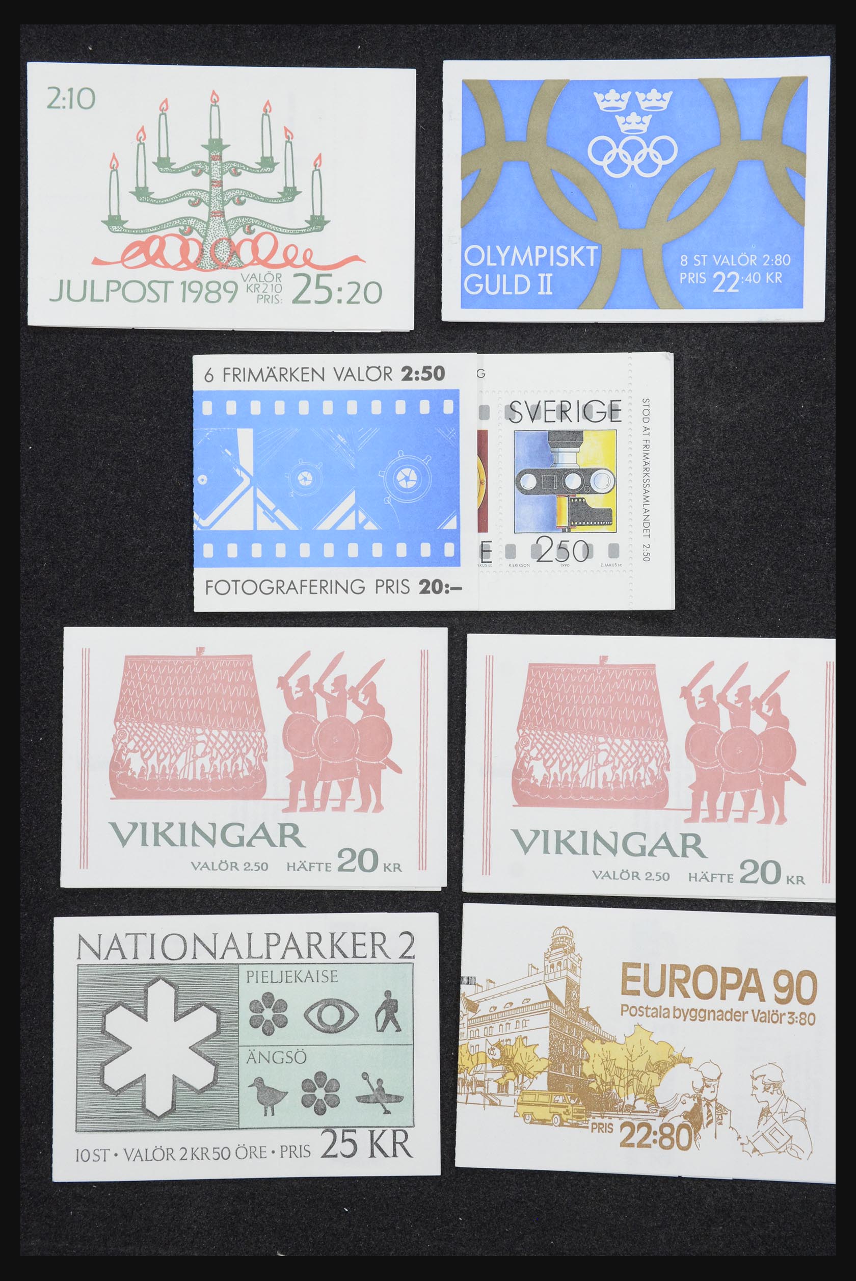 32026 053 - 32026 Zweden postzegelboekjes 1949-1990.