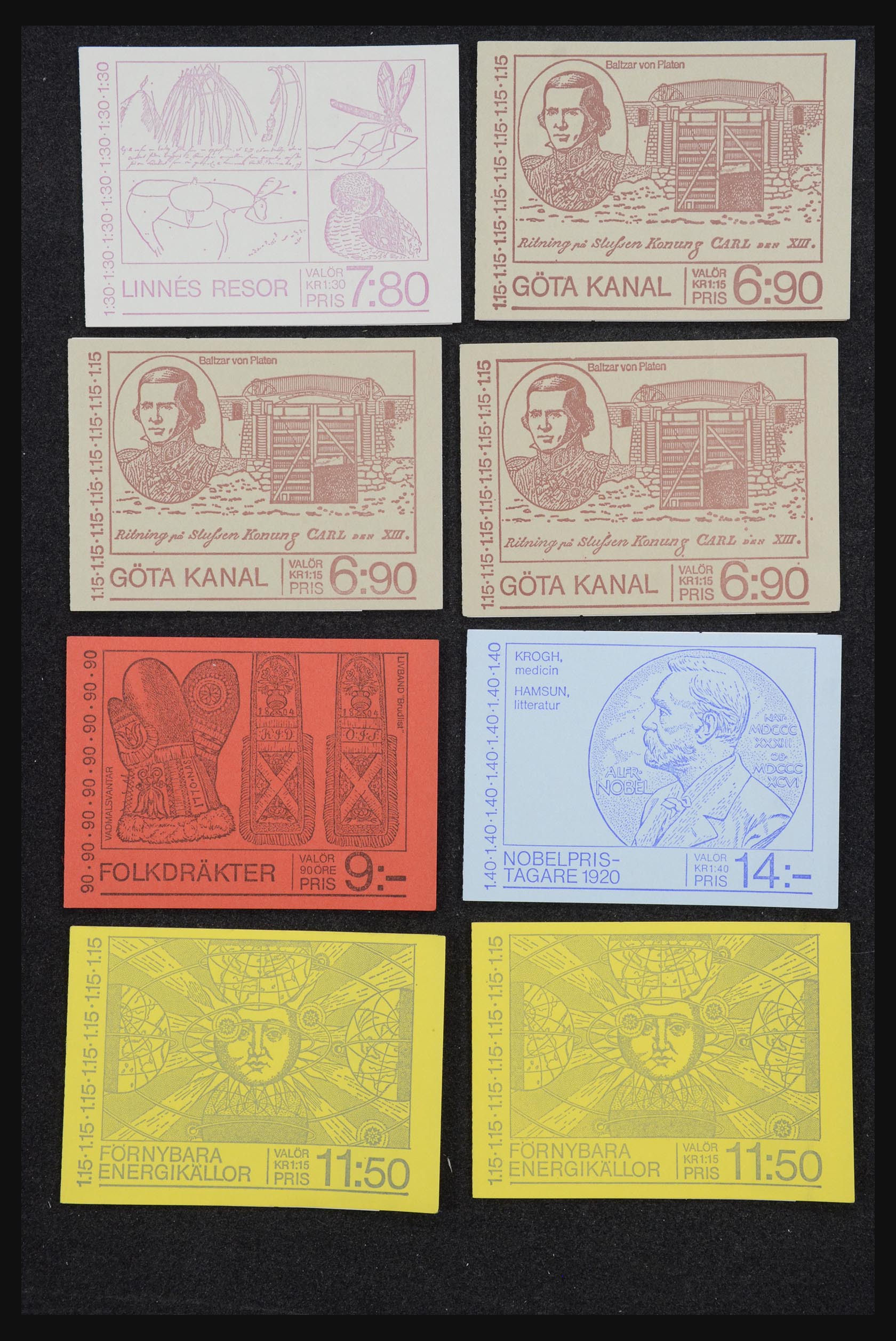 32026 063 - 32026 Zweden postzegelboekjes 1949-1990.
