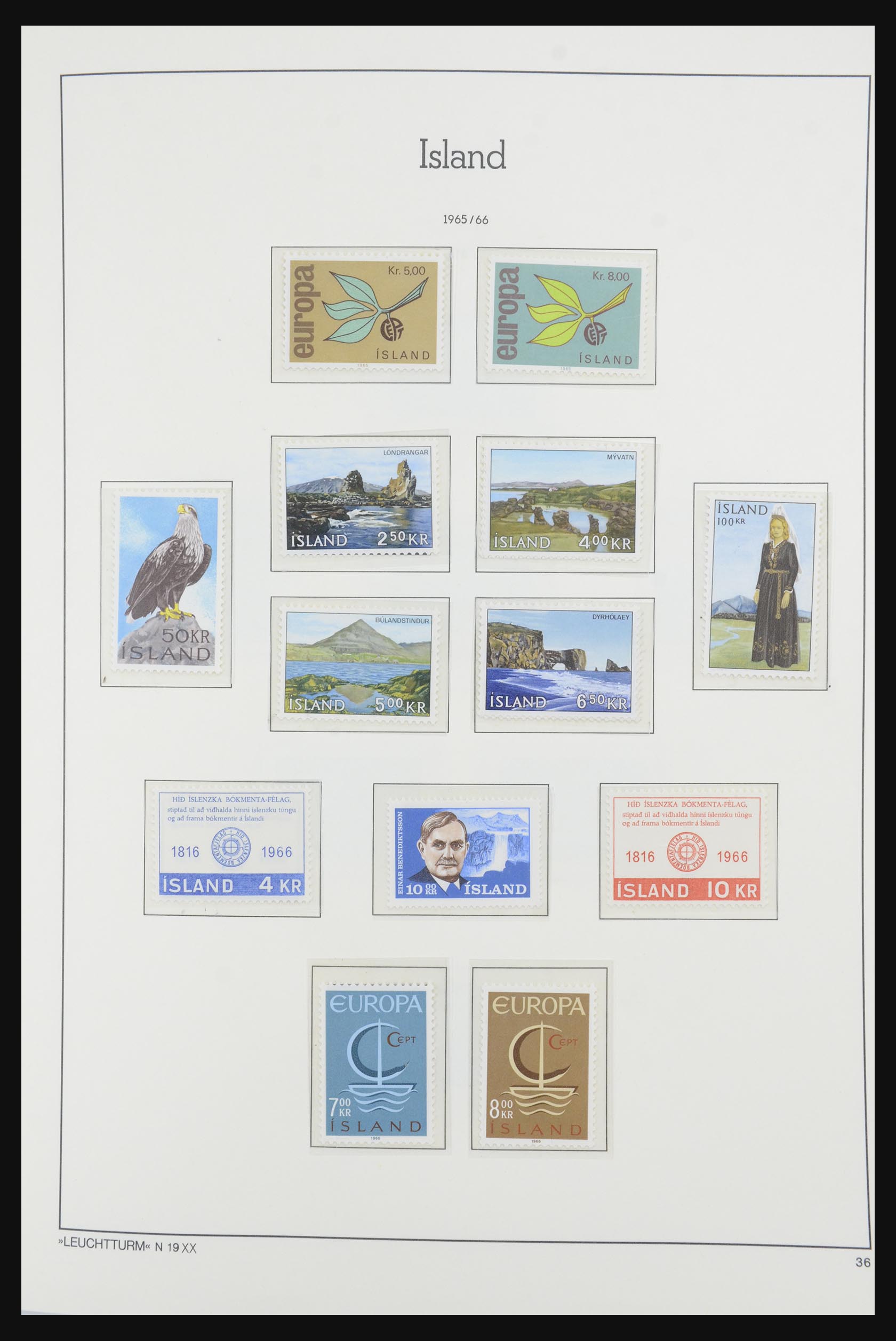 32031 036 - 32031 Iceland 1876-1991.