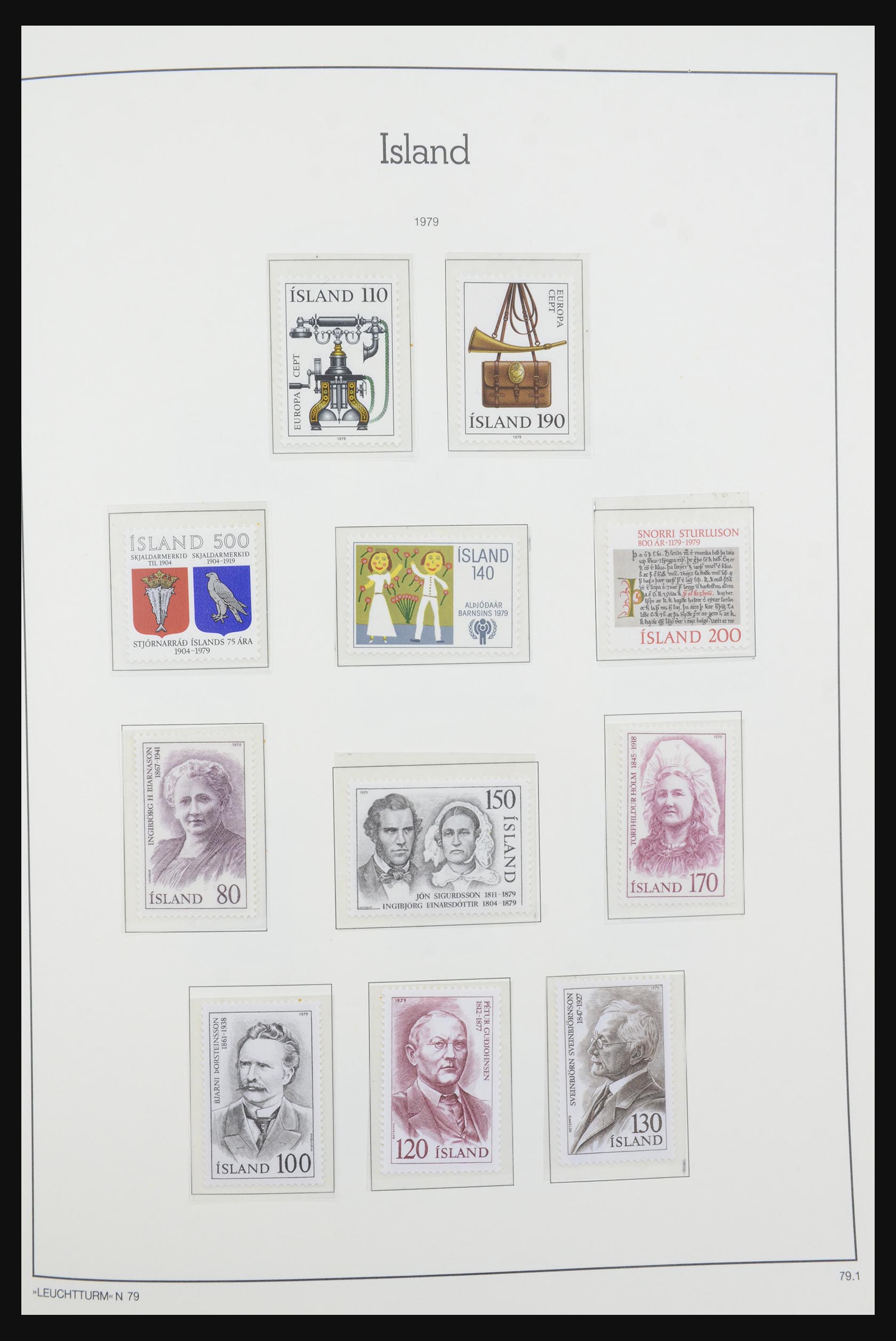 32031 052 - 32031 Iceland 1876-1991.