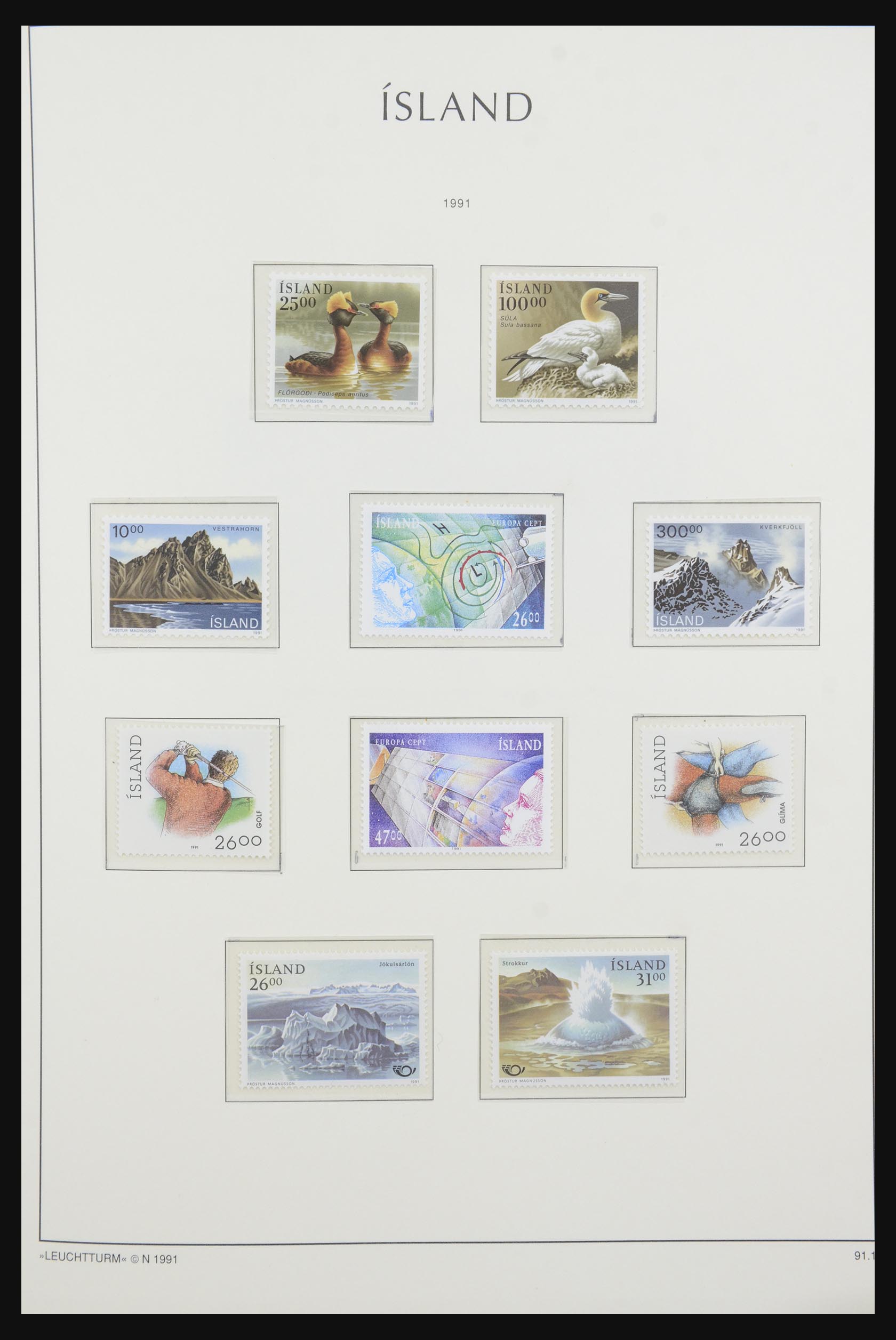 32031 073 - 32031 Iceland 1876-1991.