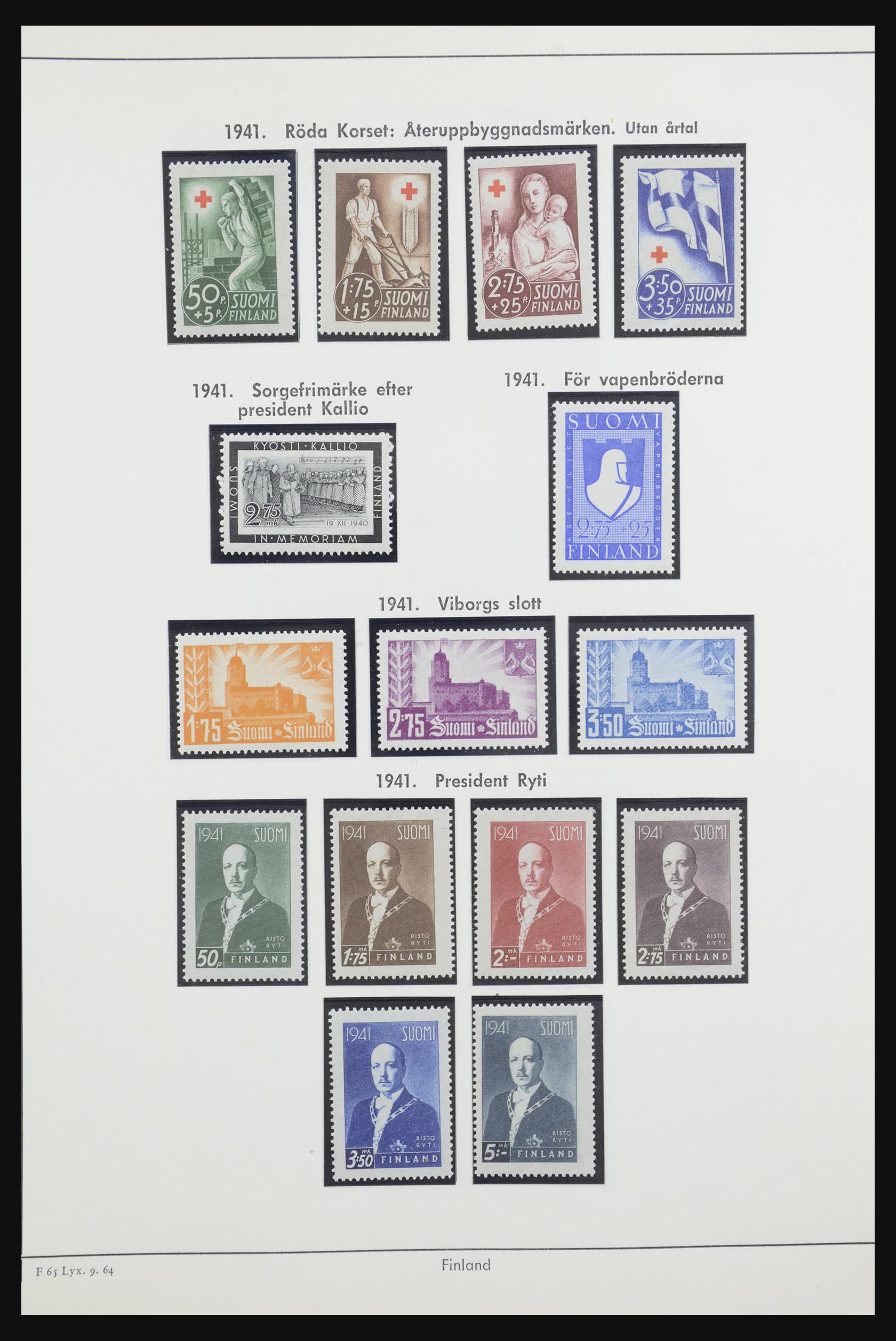 32032 018 - 32032 Finland 1875-1970.