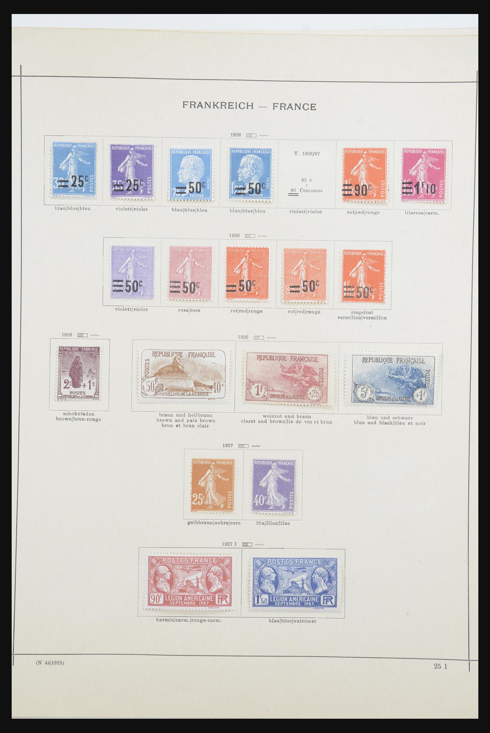 32033 013 - 32033 France and colonies 1849-1932.