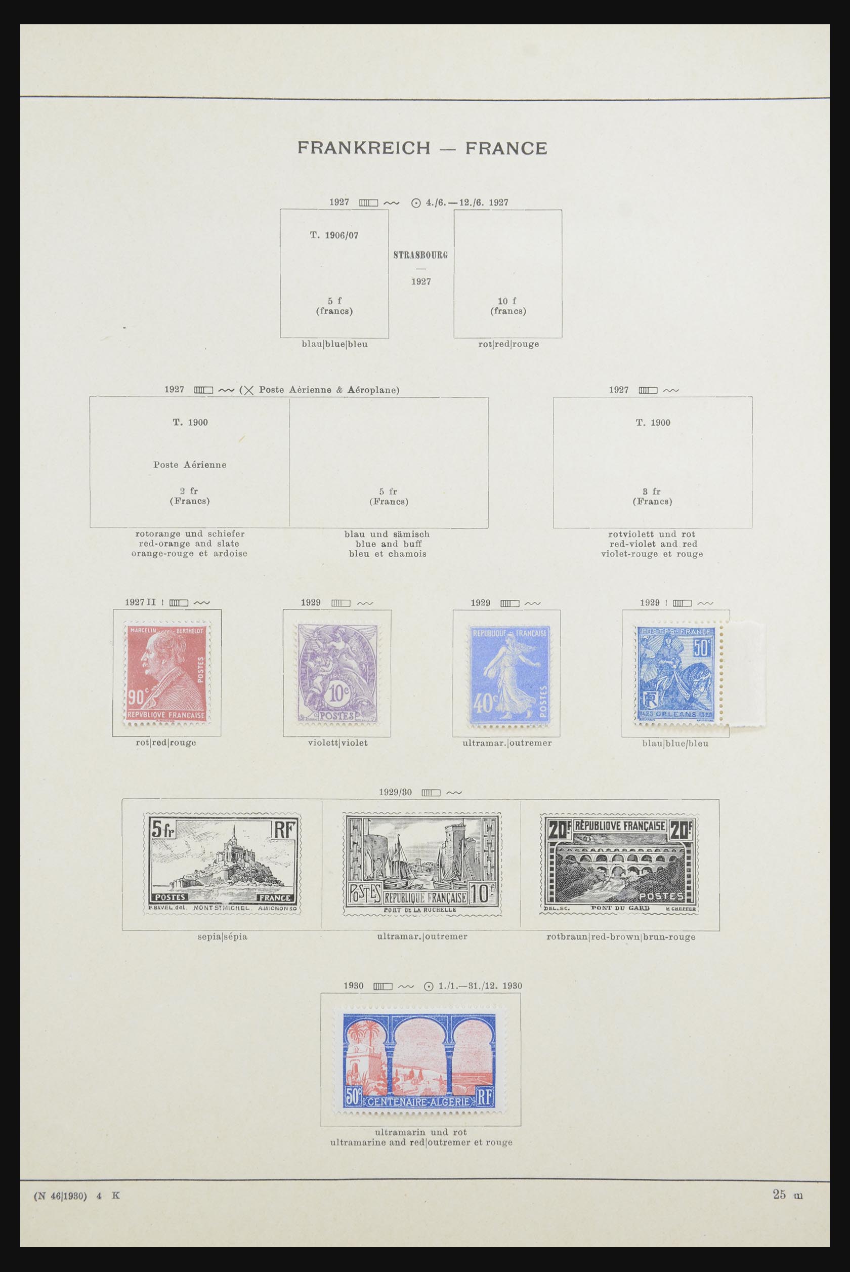 32033 014 - 32033 Frankrijk en koloniën 1849-1932.