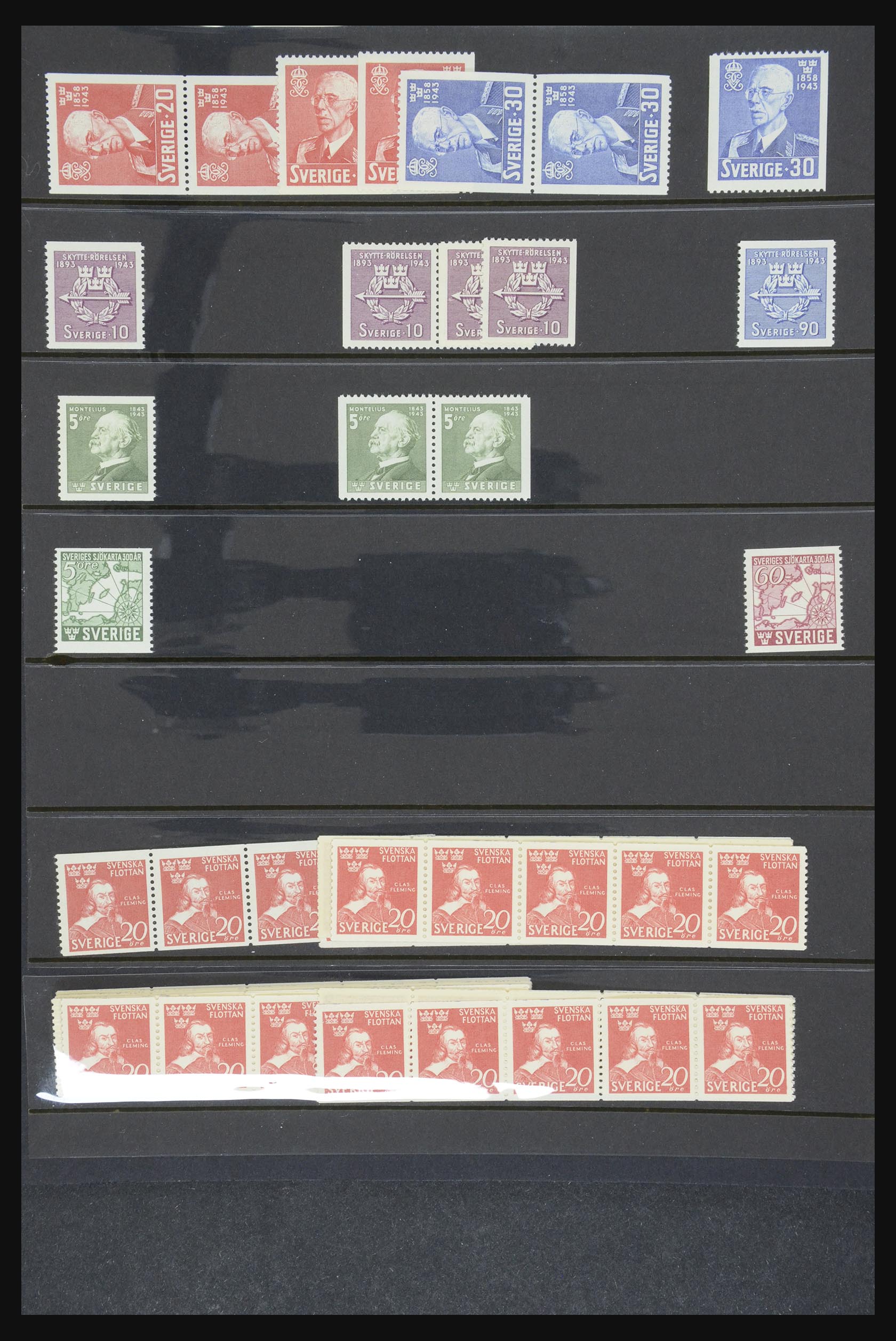 32039 019 - 32039 Sweden 1910-1985.