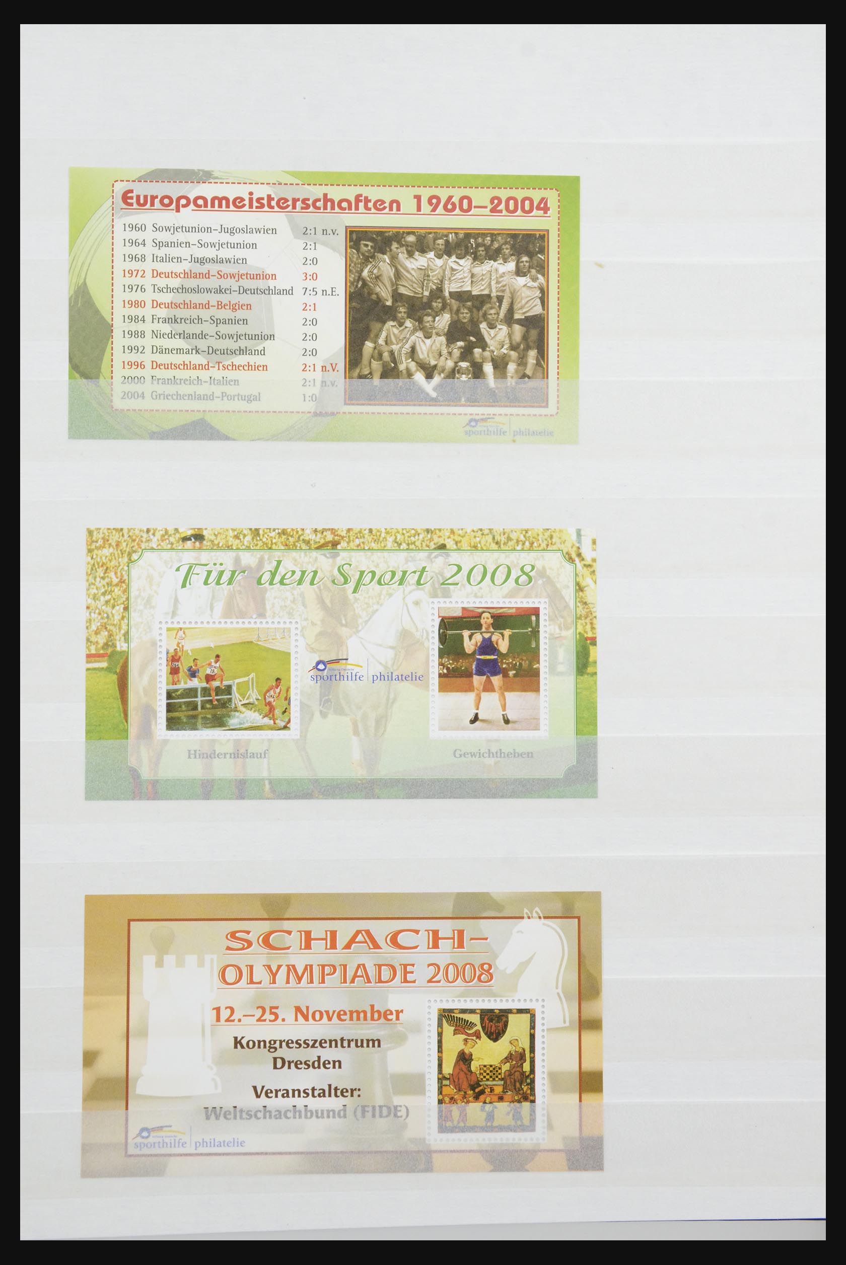 32050 028 - 32050 Bundespost special sheets 1980-2010.