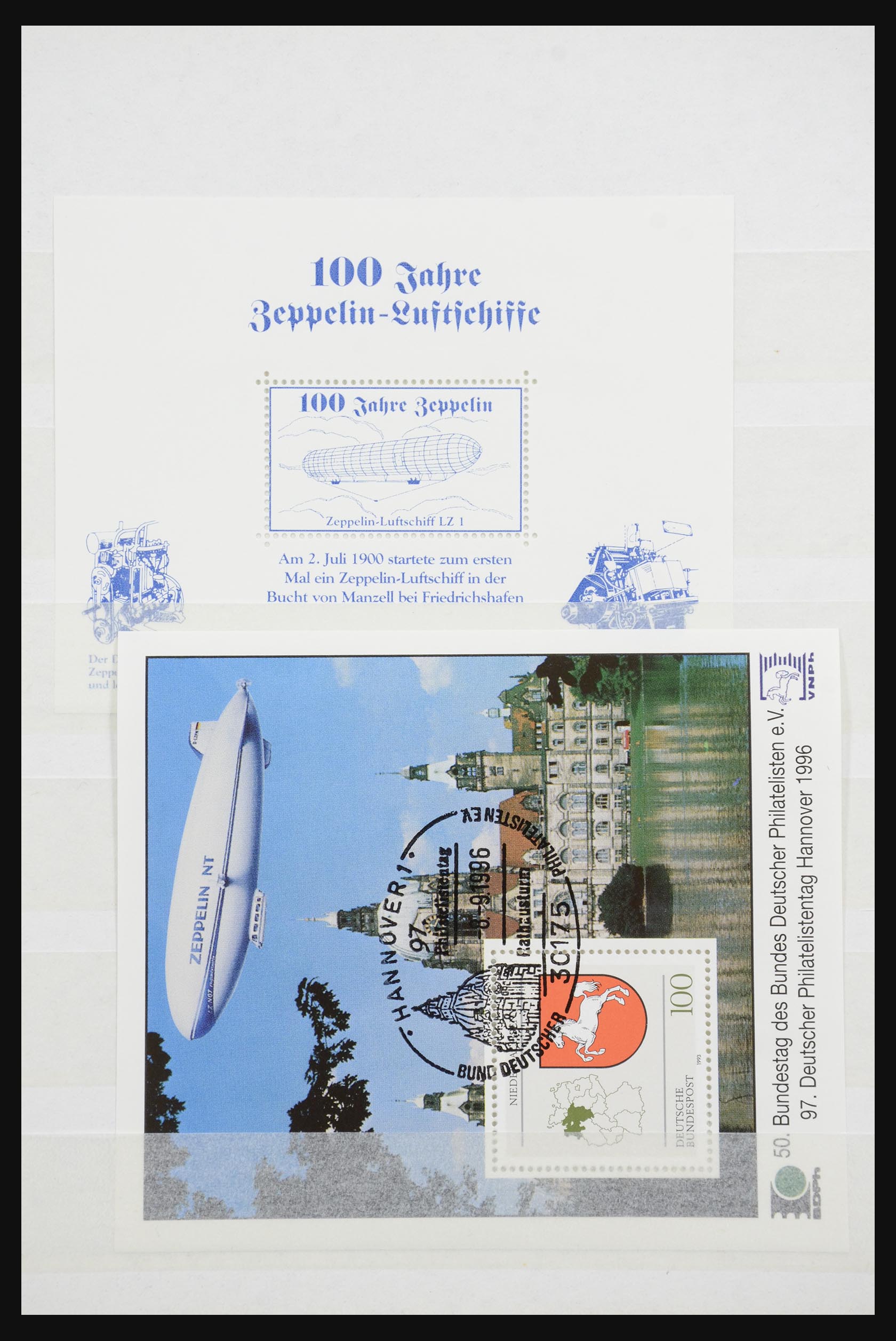 32050 040 - 32050 Bundespost special sheets 1980-2010.