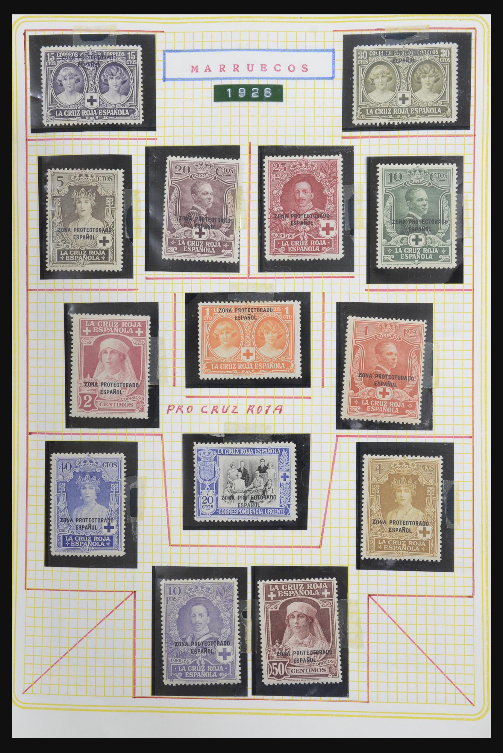 32051 007 - 32051 Marokko 1900-1966.