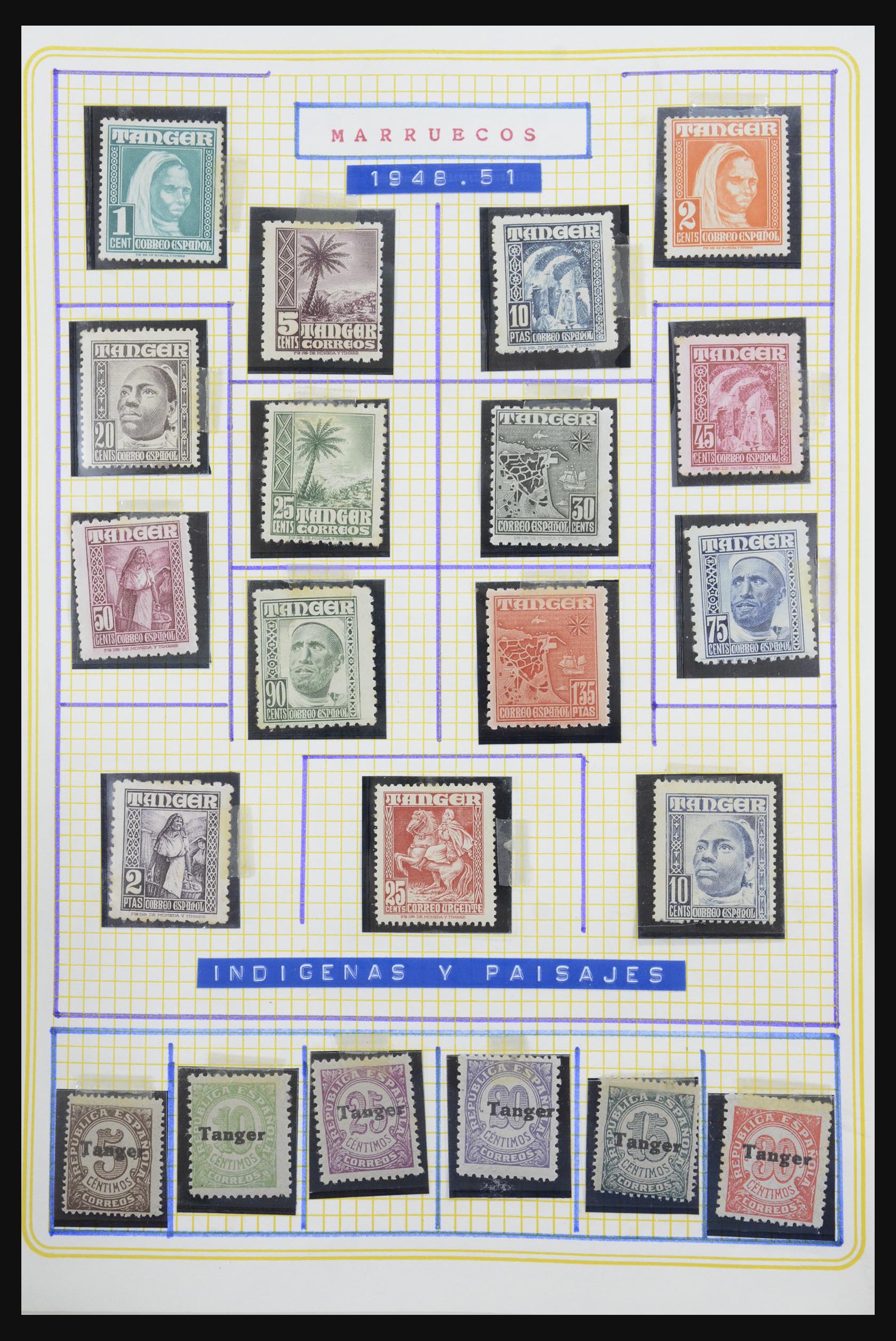 32051 024 - 32051 Marokko 1900-1966.