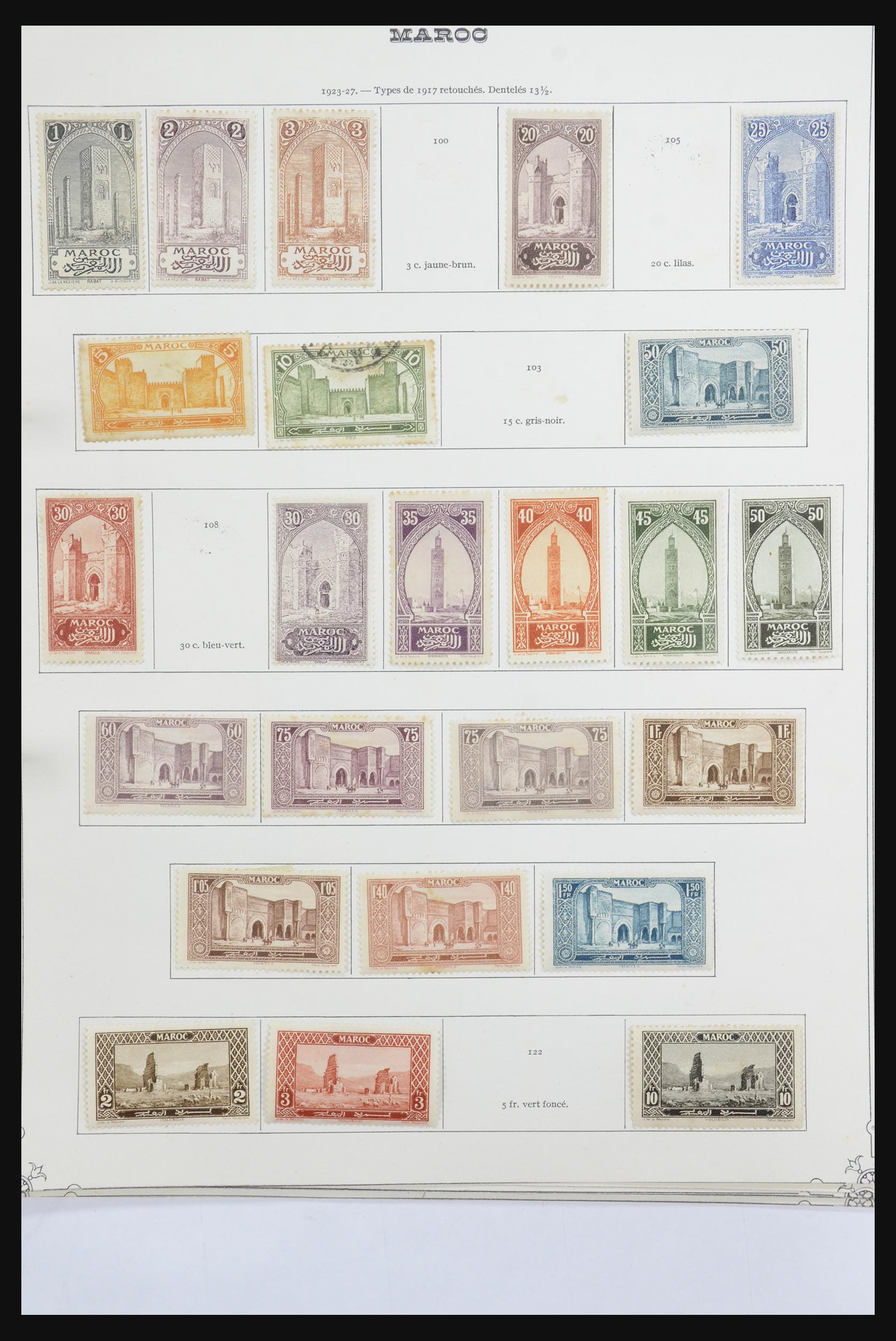 32051 054 - 32051 Marokko 1900-1966.
