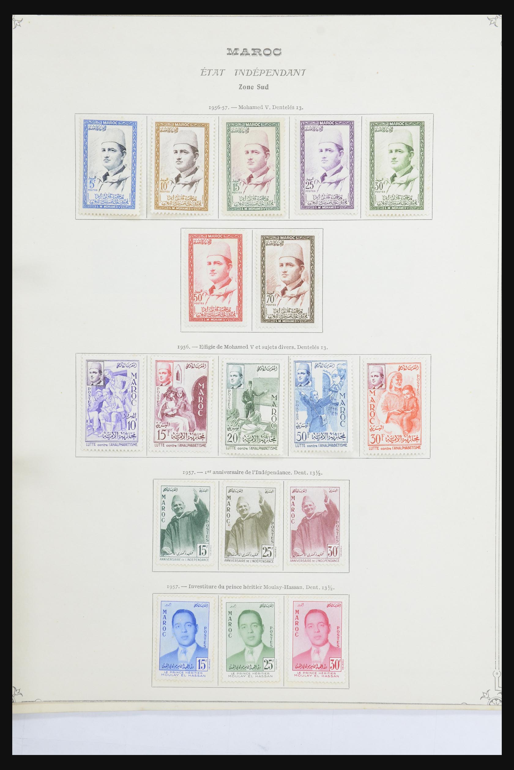 32051 081 - 32051 Morocco 1900-1966.
