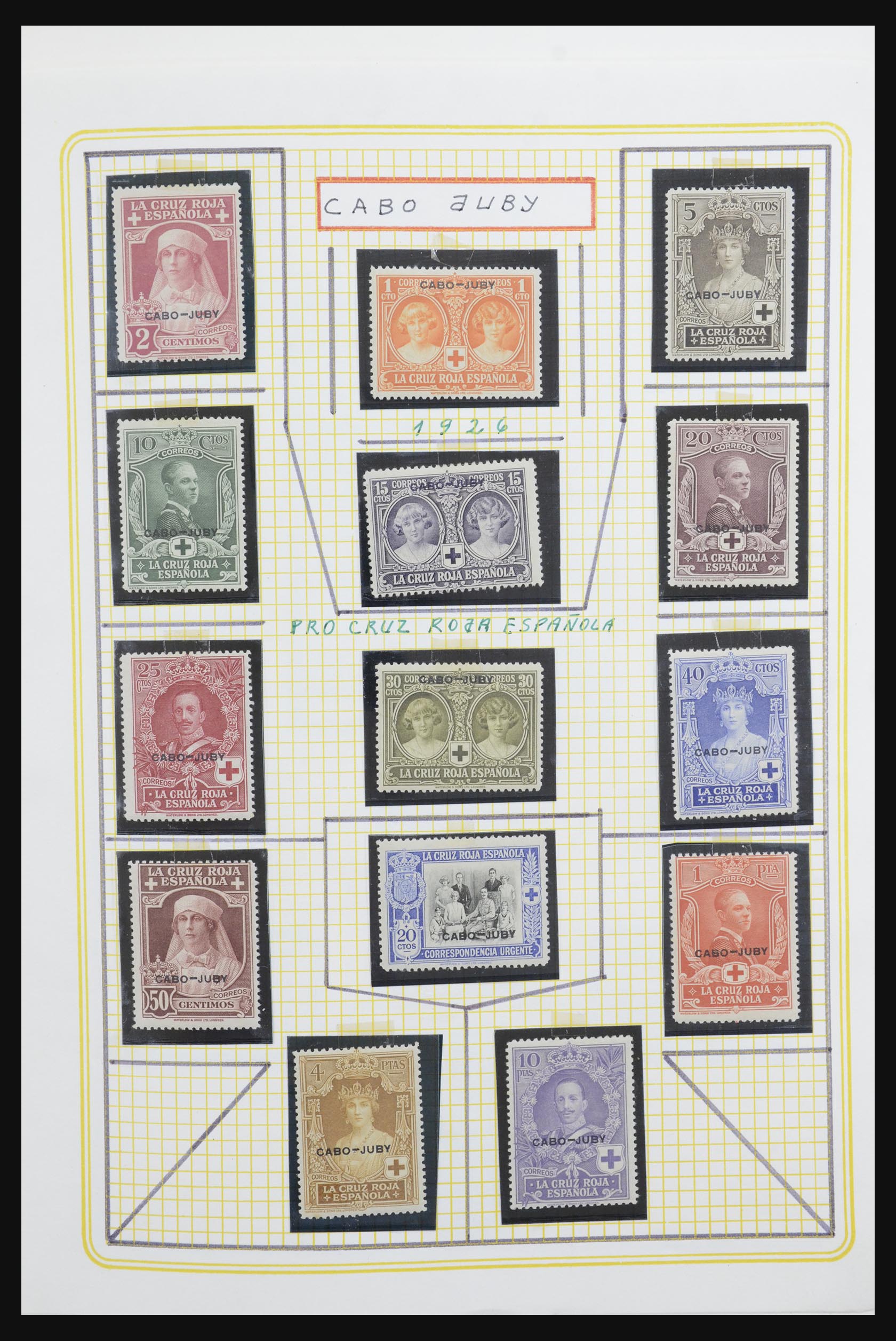 32053 030 - 32053 Spanish colonies and territories 1874-1974.