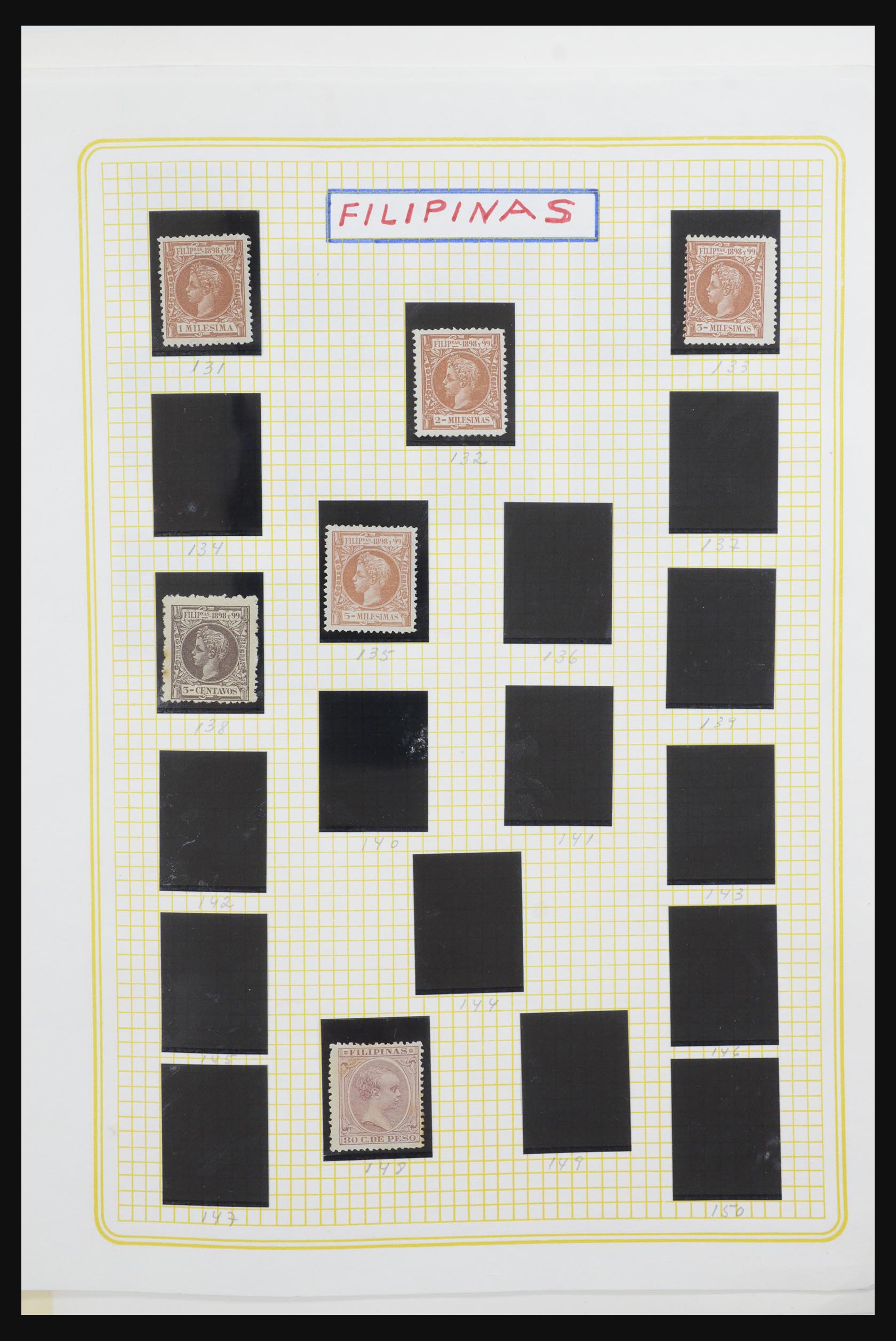 32053 063 - 32053 Spanish colonies and territories 1874-1974.