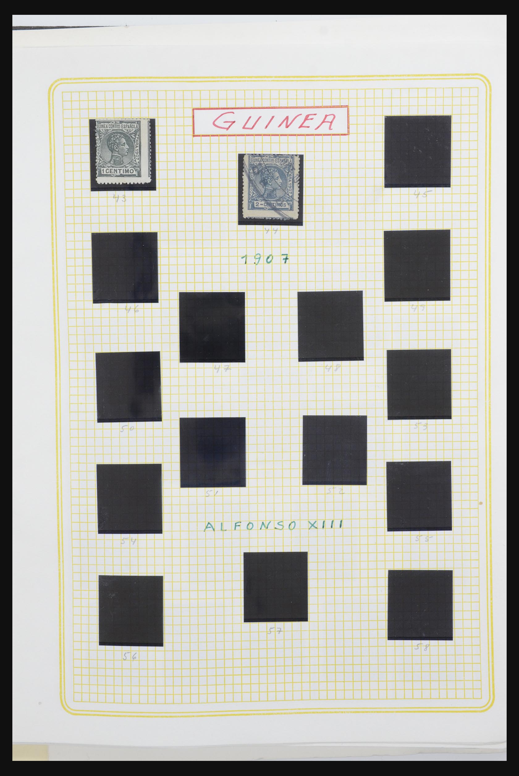 32053 066 - 32053 Spanish colonies and territories 1874-1974.