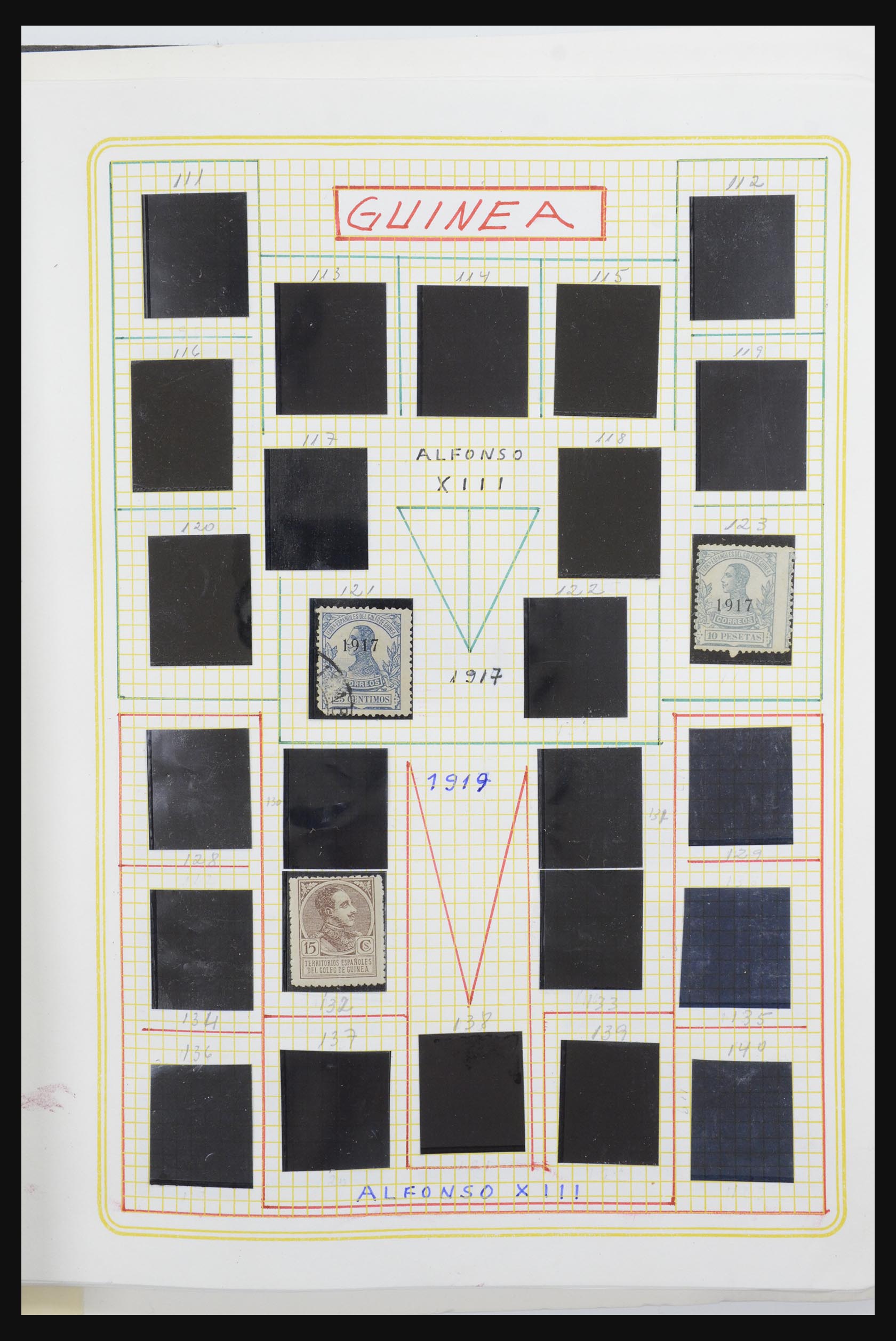 32053 069 - 32053 Spanish colonies and territories 1874-1974.