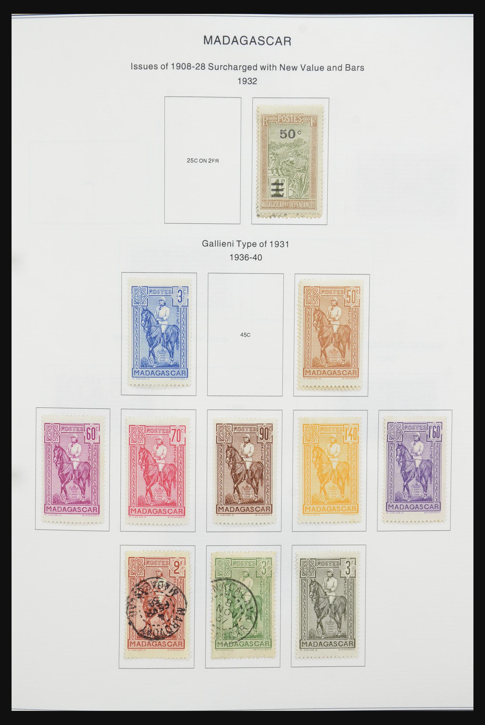 32054 018 - 32054 Madagascar 1892-1976.