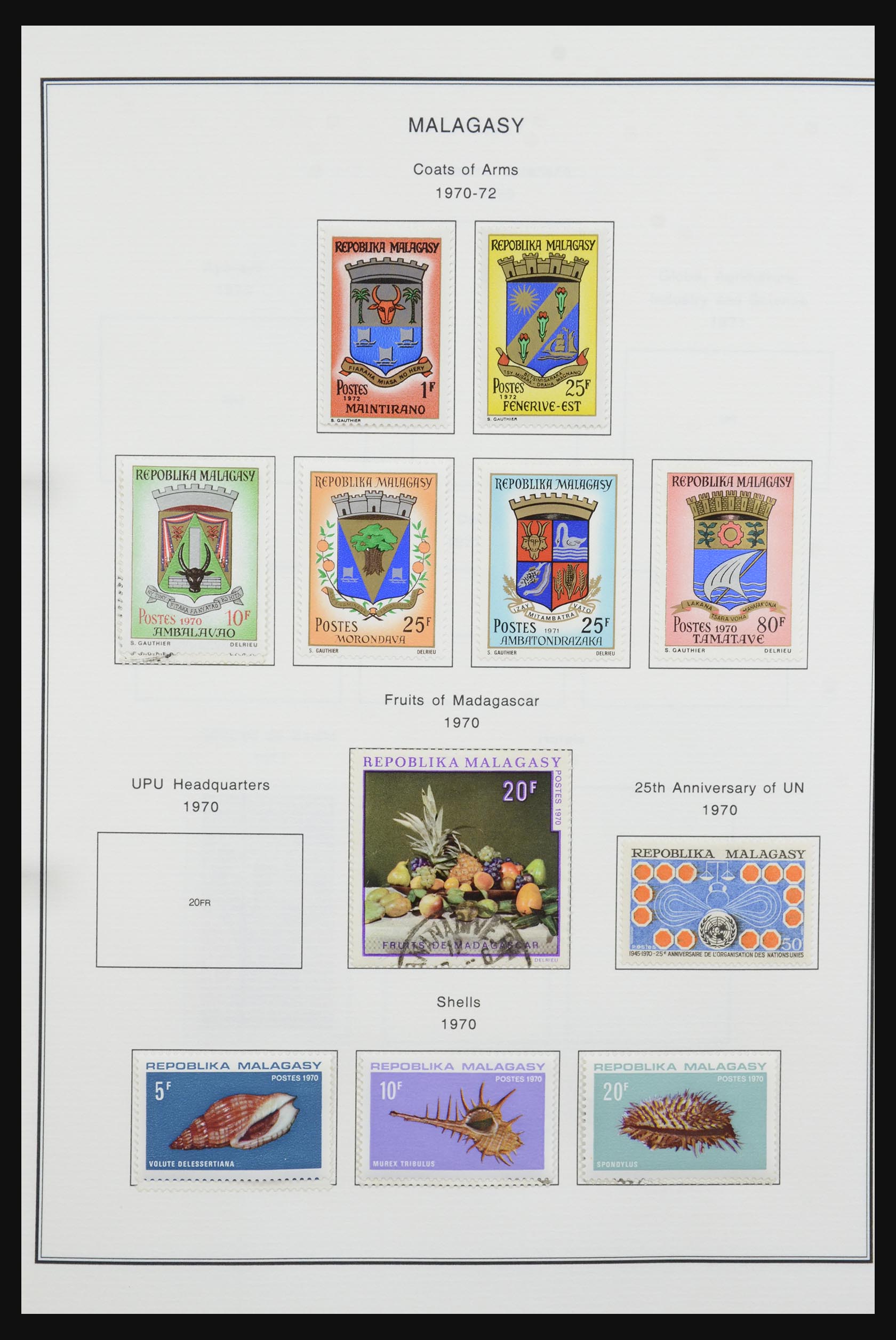 32054 047 - 32054 Madagascar 1892-1976.