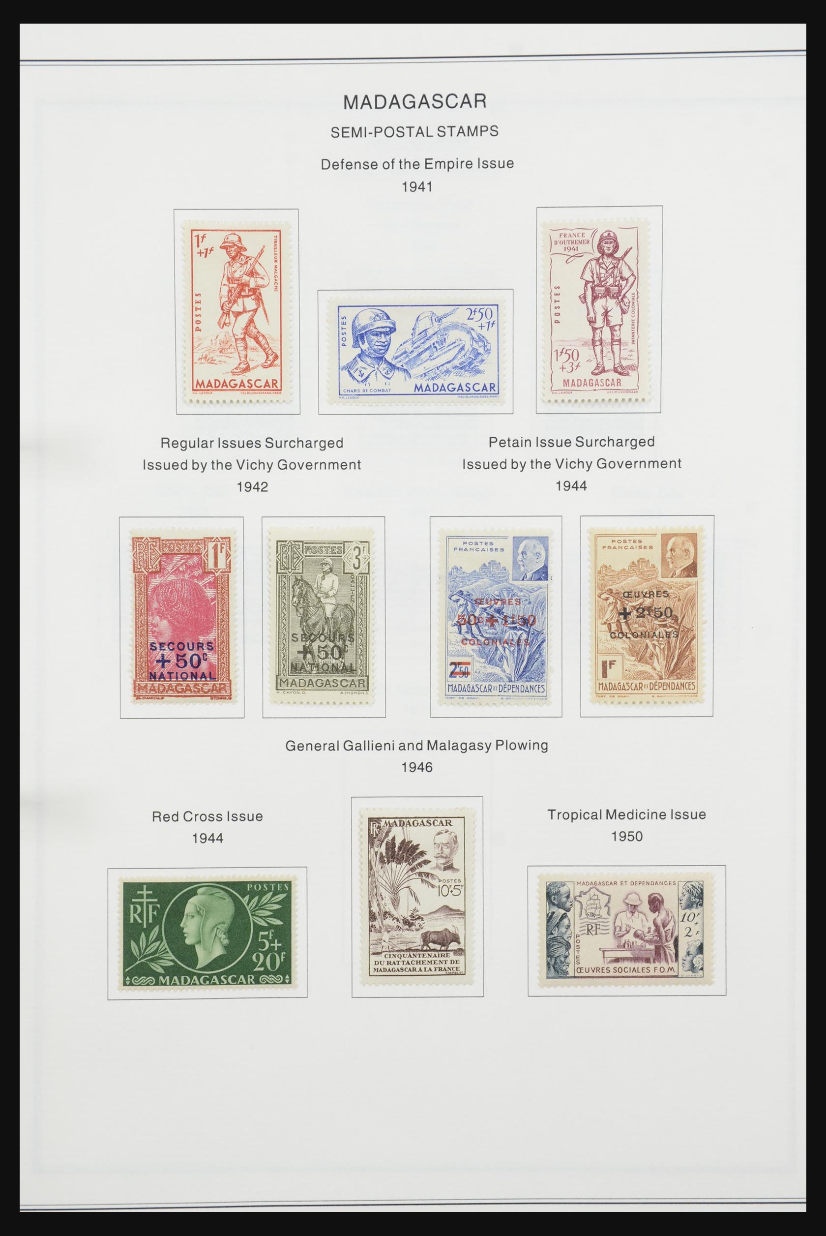 32054 088 - 32054 Madagascar 1892-1976.