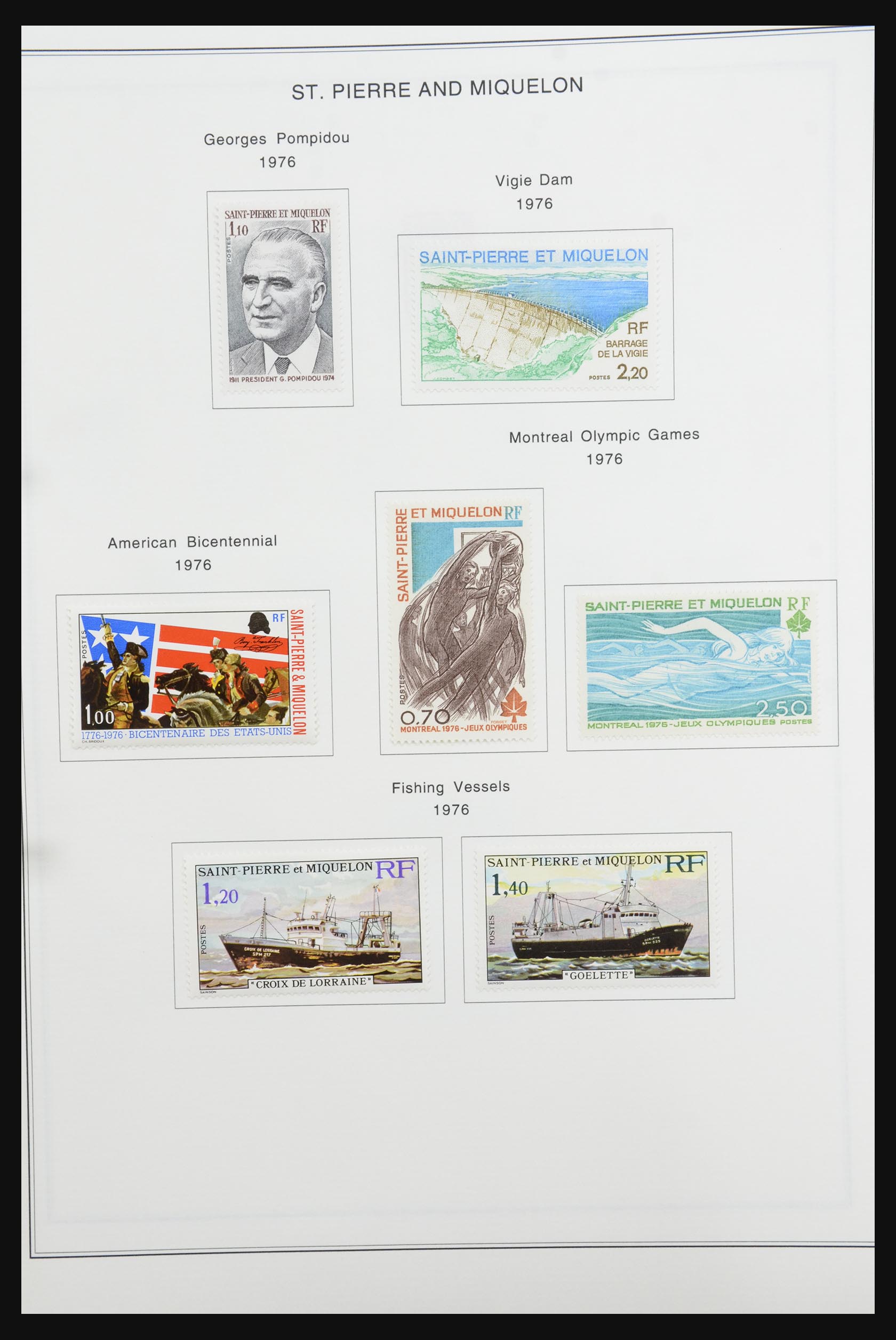 32061 031 - 32061 St. Pierre et Miquelon 1885-1991.