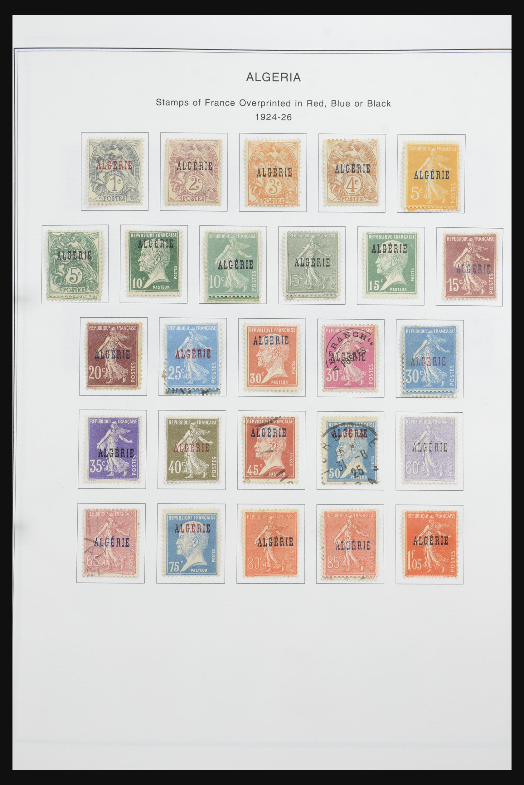 32063 001 - 32063 Algerije 1924-1958.