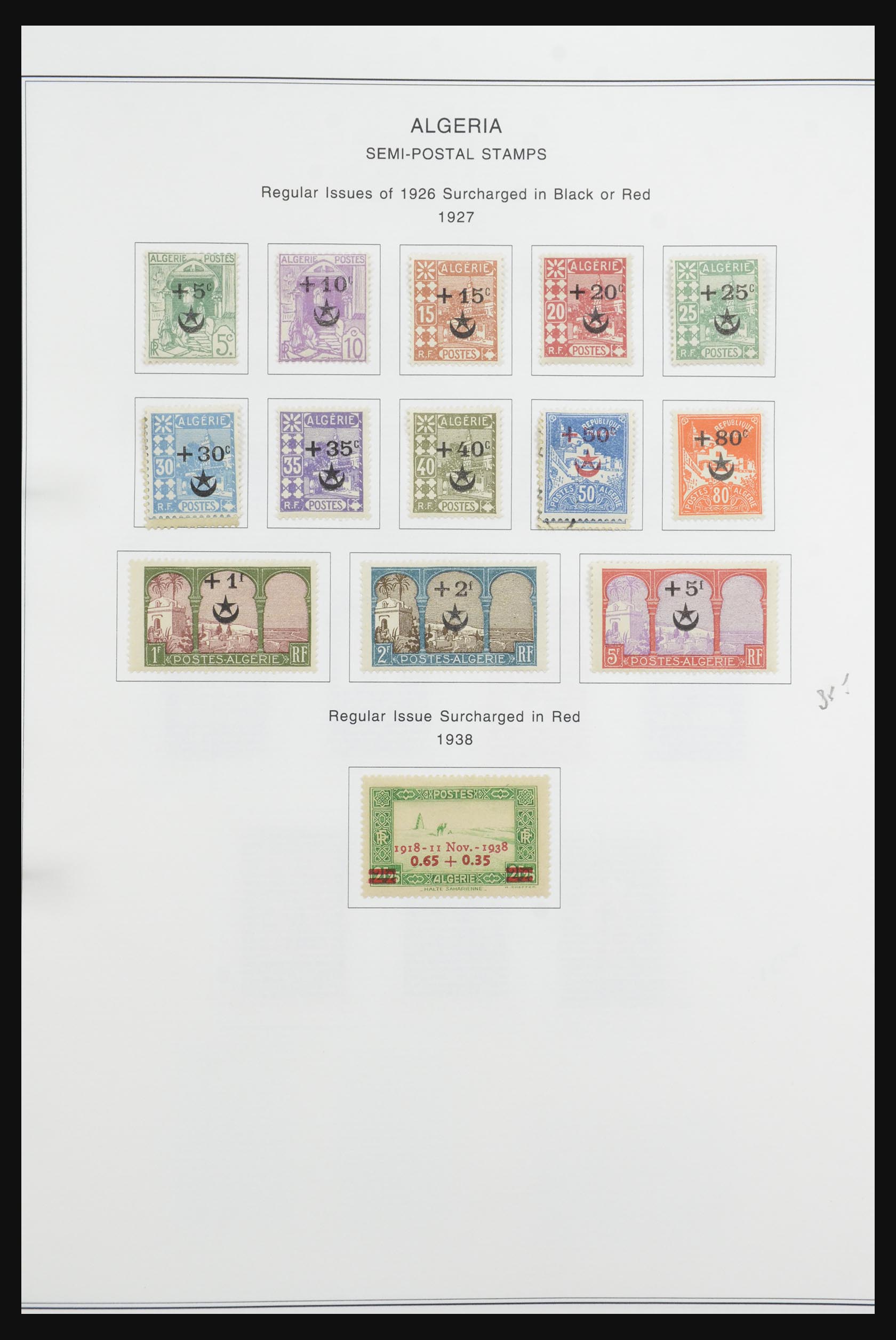 32063 023 - 32063 Algeria 1924-1958.