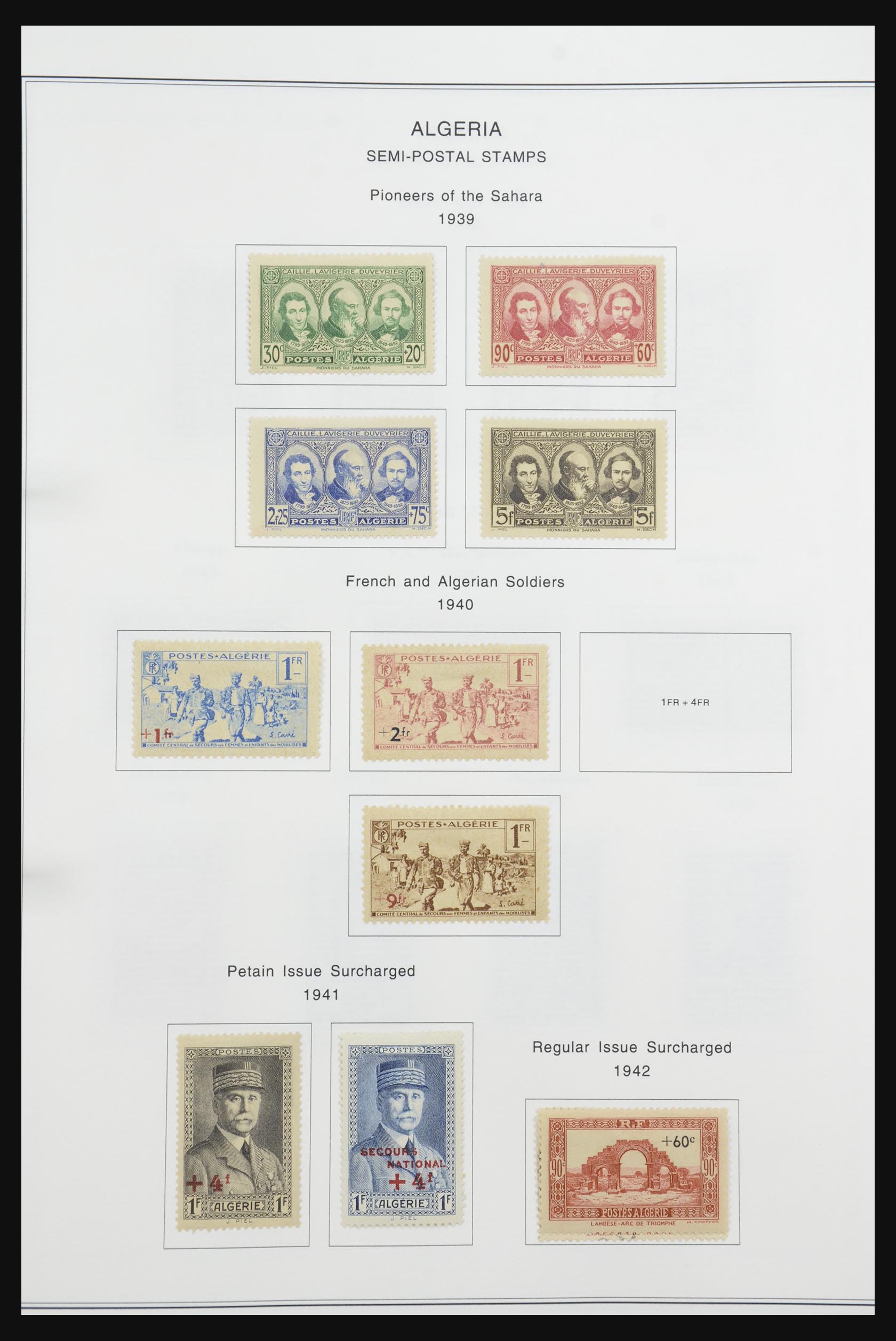 32063 025 - 32063 Algeria 1924-1958.