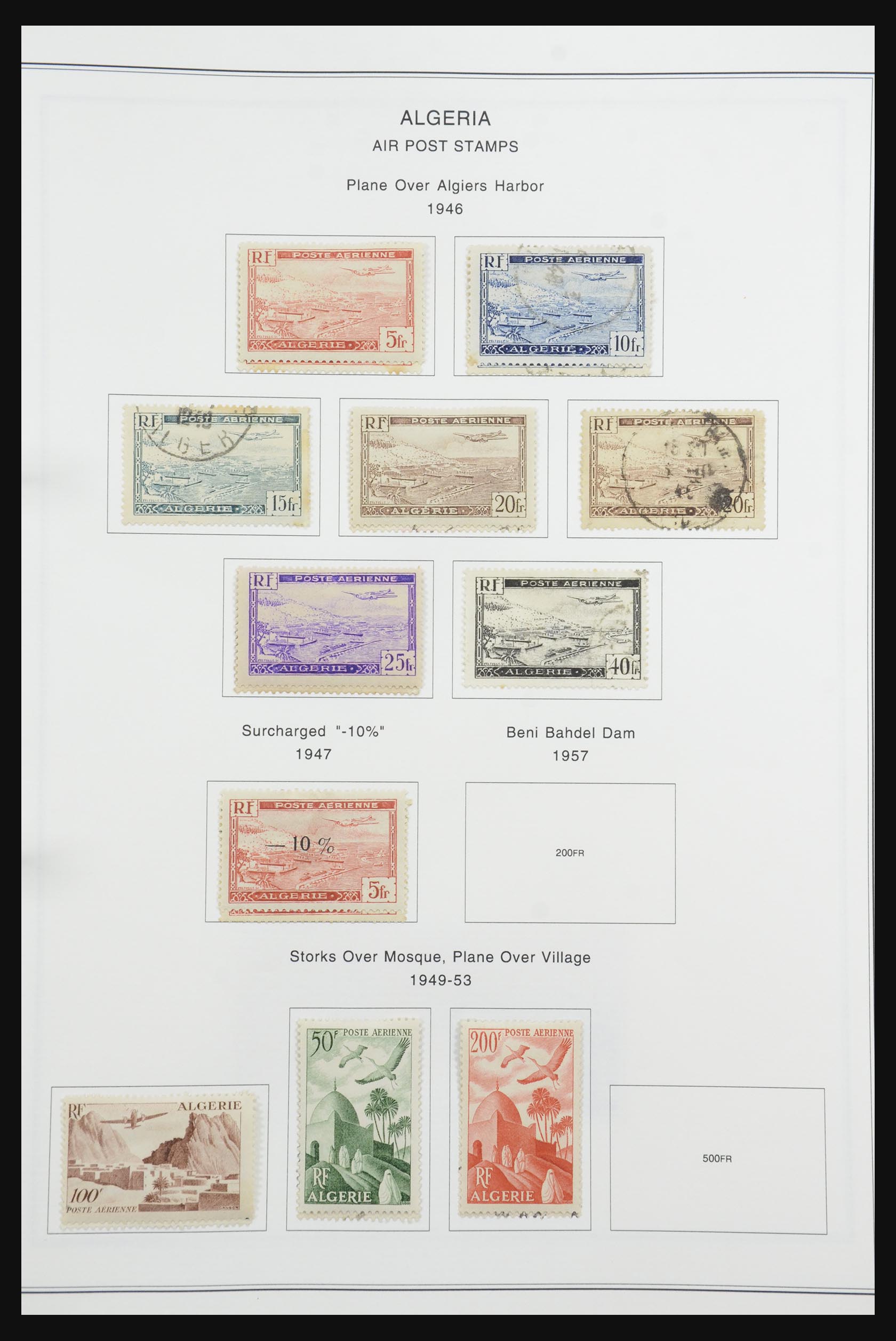 32063 033 - 32063 Algeria 1924-1958.