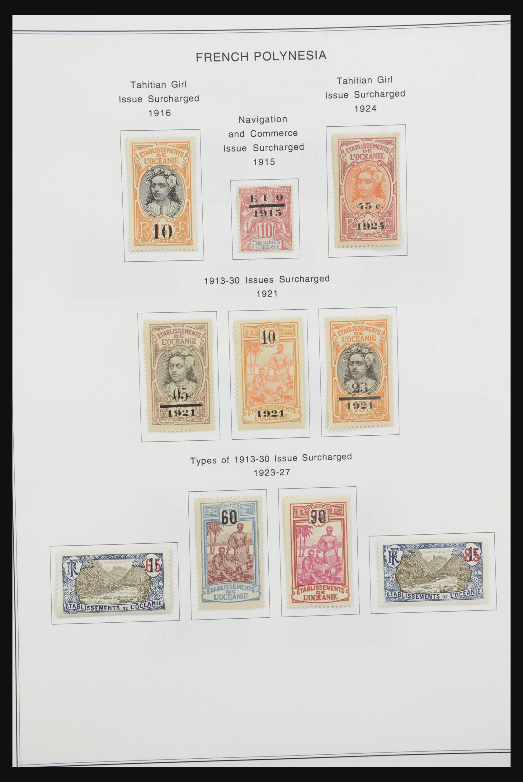 32066 004 - 32066 Oceanië/Polynesië 1892-1996.