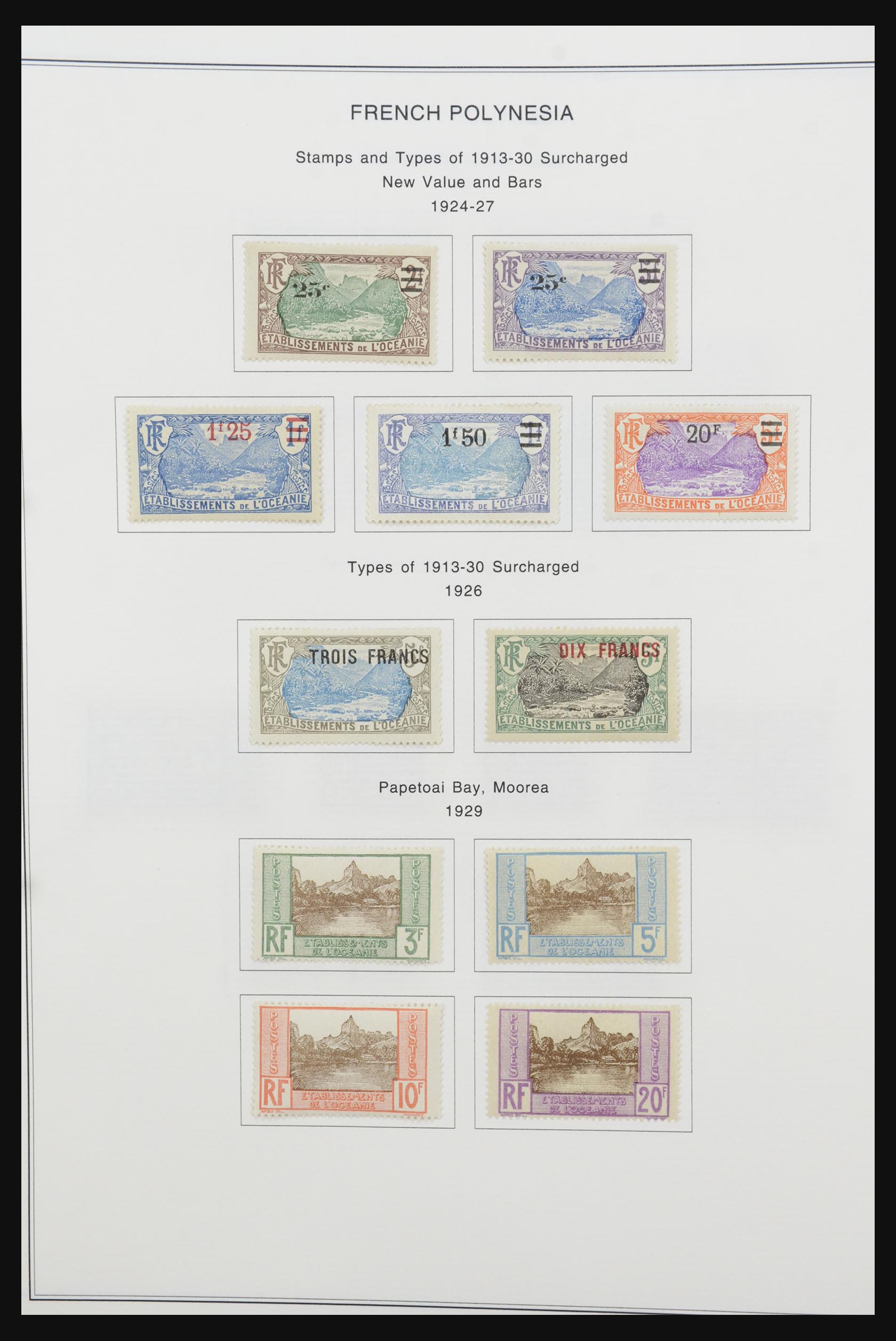 32066 005 - 32066 Oceanië/Polynesië 1892-1996.