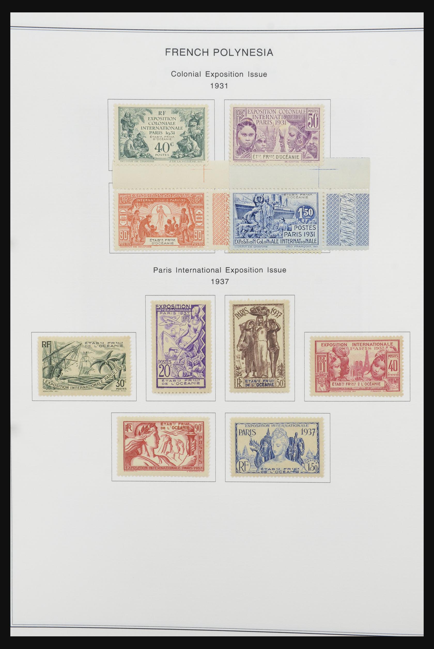 32066 006 - 32066 Oceanië/Polynesië 1892-1996.