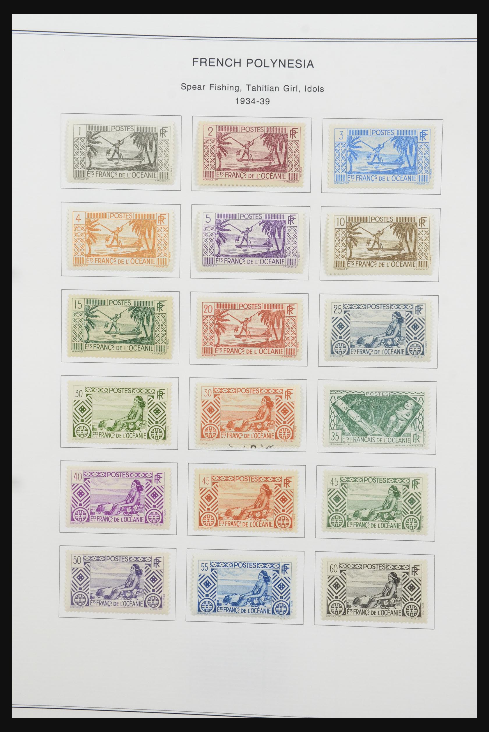 32066 008 - 32066 Oceanië/Polynesië 1892-1996.