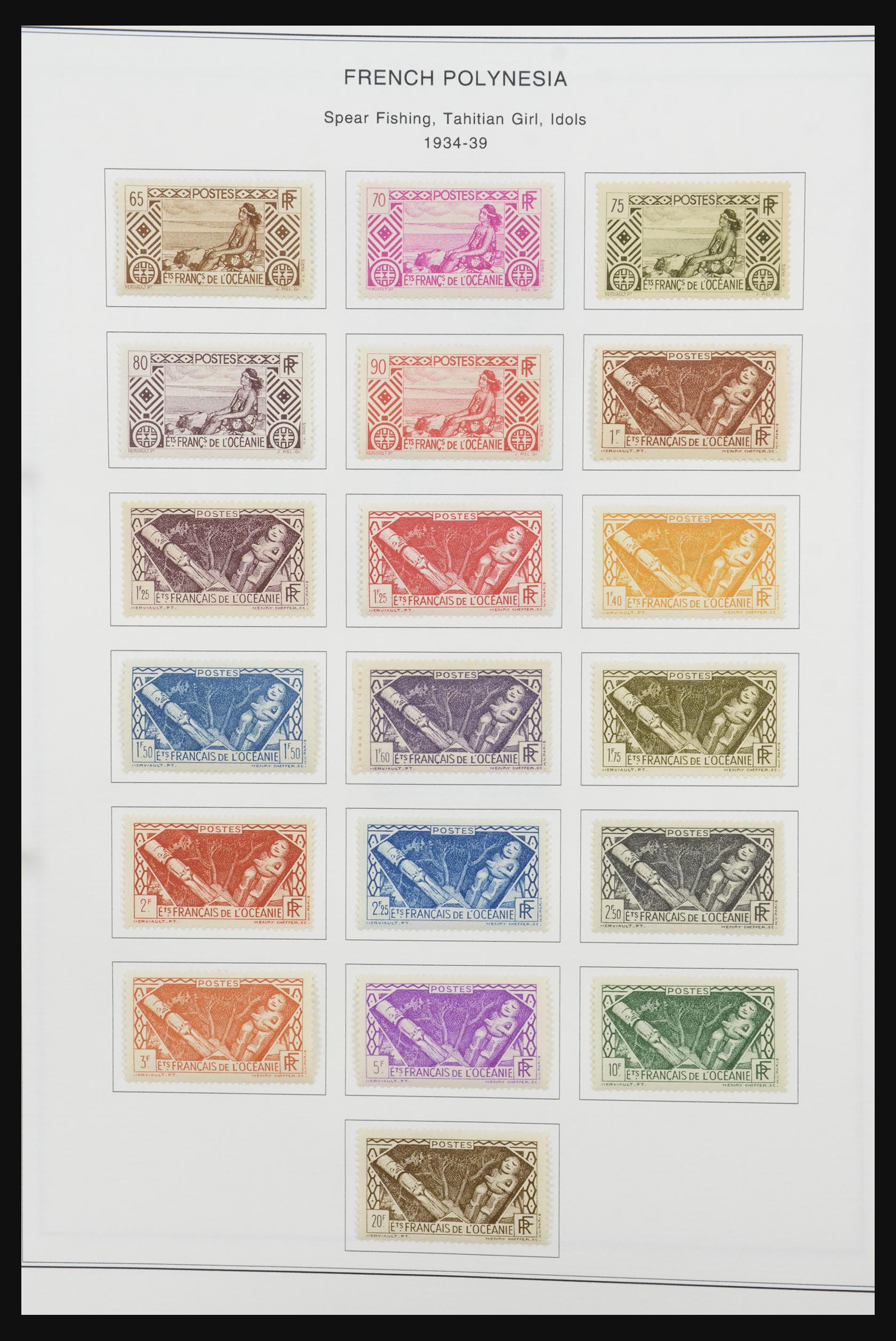 32066 009 - 32066 Oceanië/Polynesië 1892-1996.
