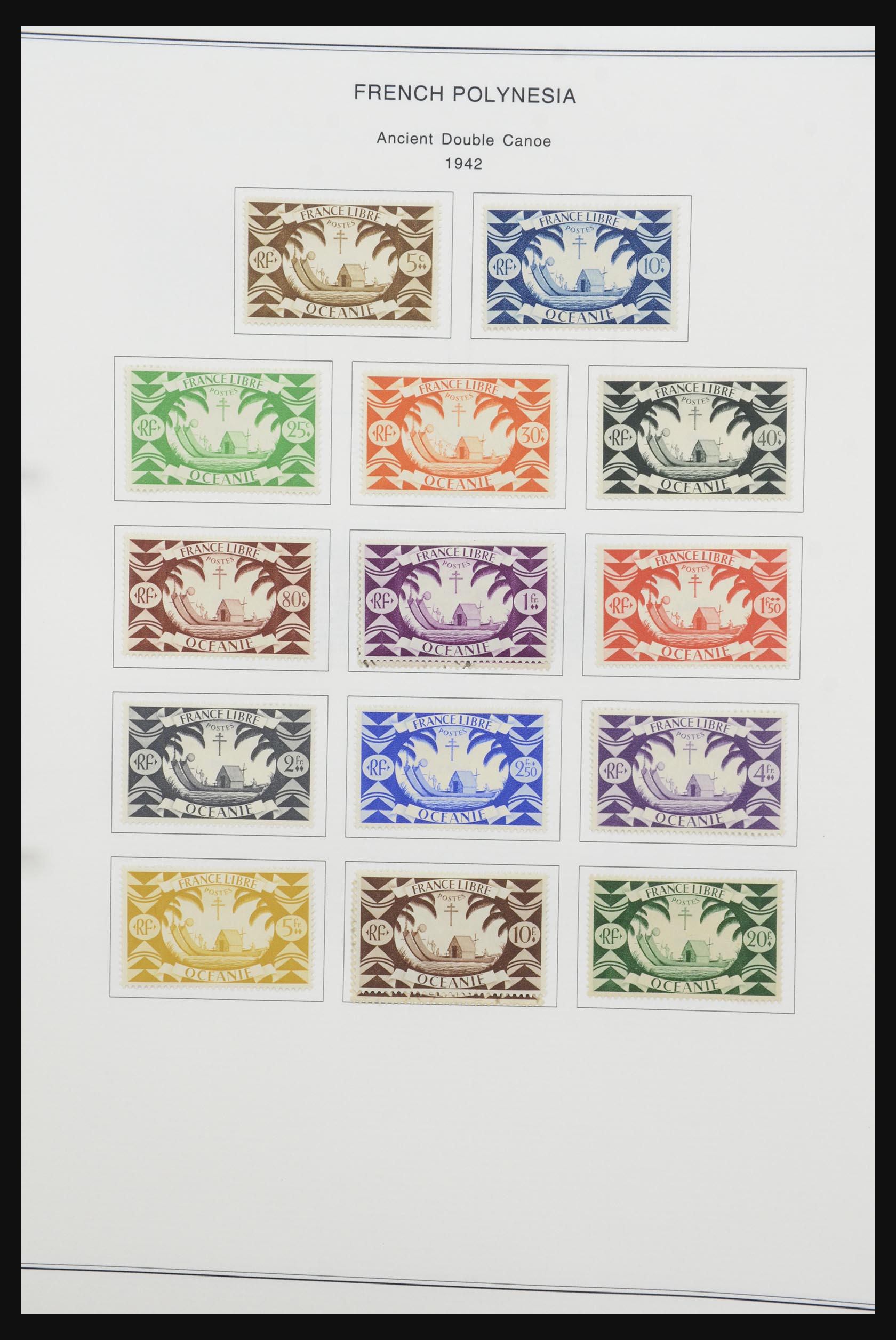 32066 014 - 32066 Oceanië/Polynesië 1892-1996.