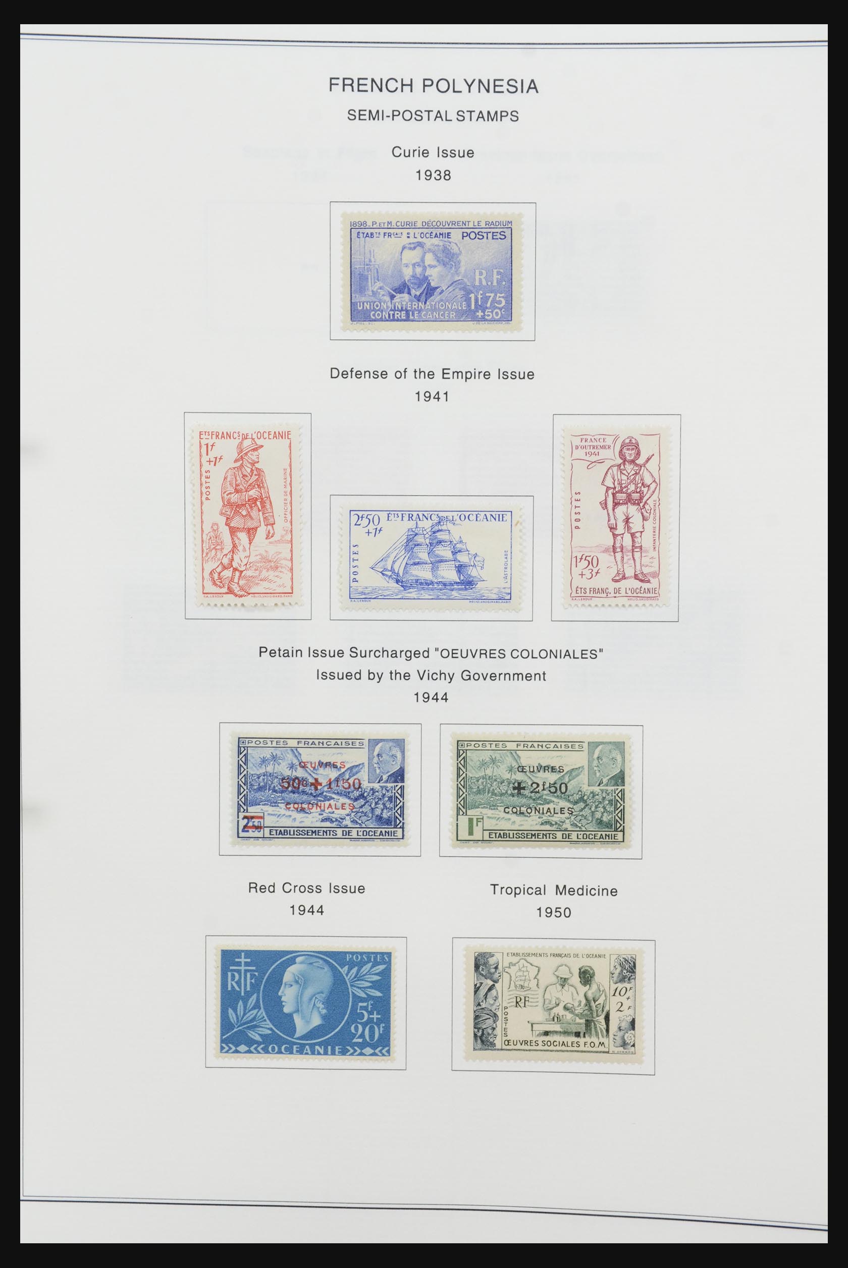 32066 019 - 32066 Oceanië/Polynesië 1892-1996.