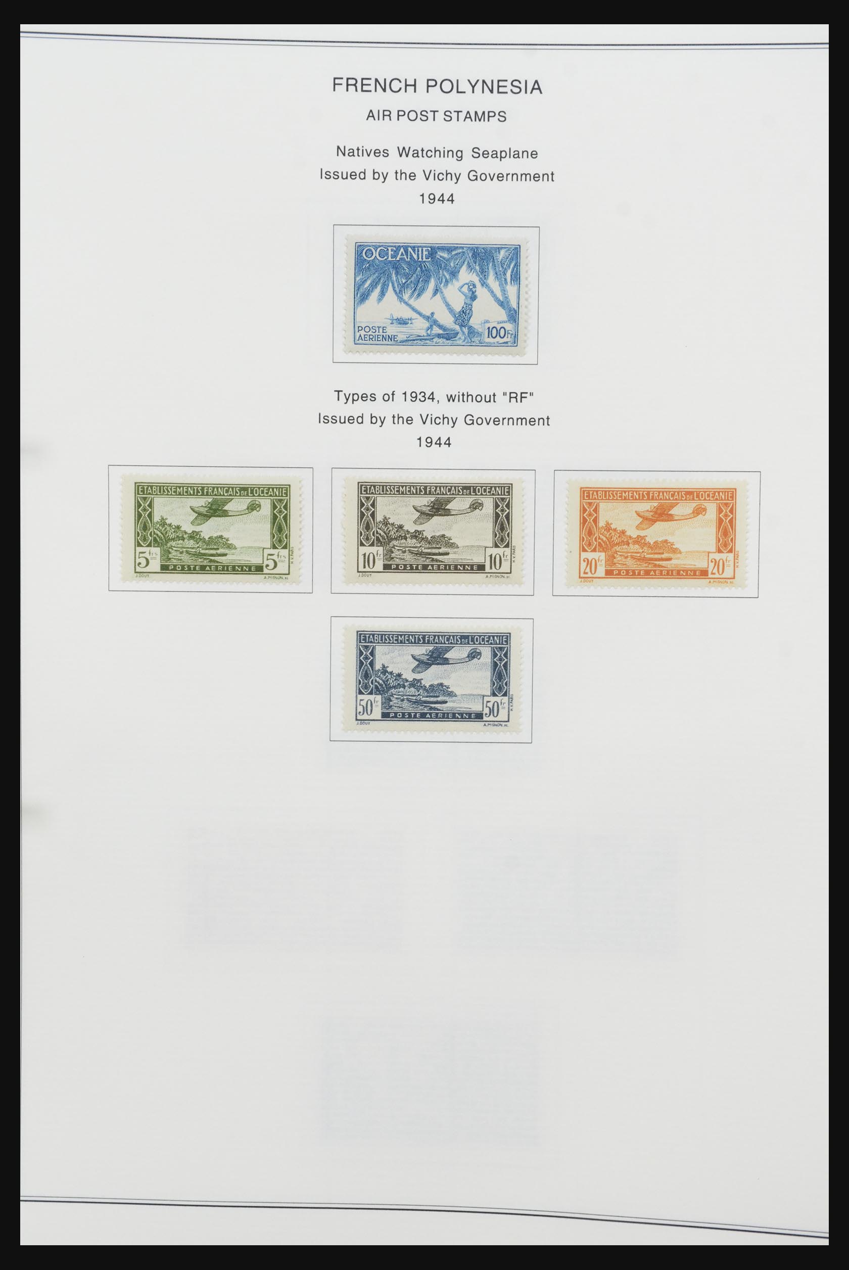 32066 021 - 32066 Oceanië/Polynesië 1892-1996.