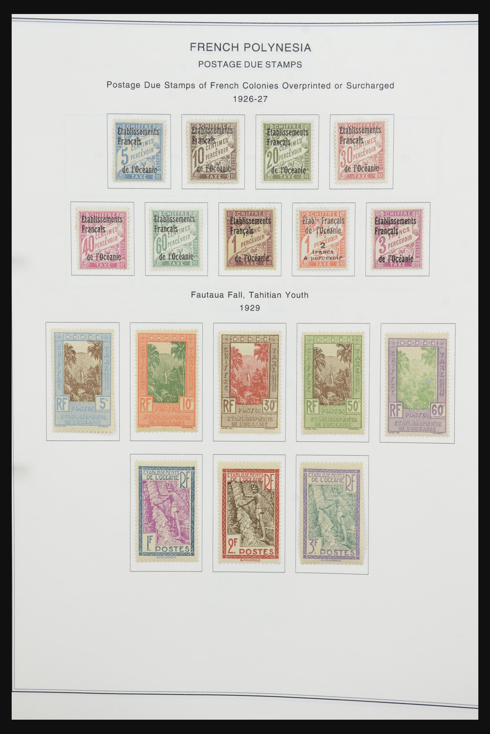 32066 025 - 32066 Oceanië/Polynesië 1892-1996.