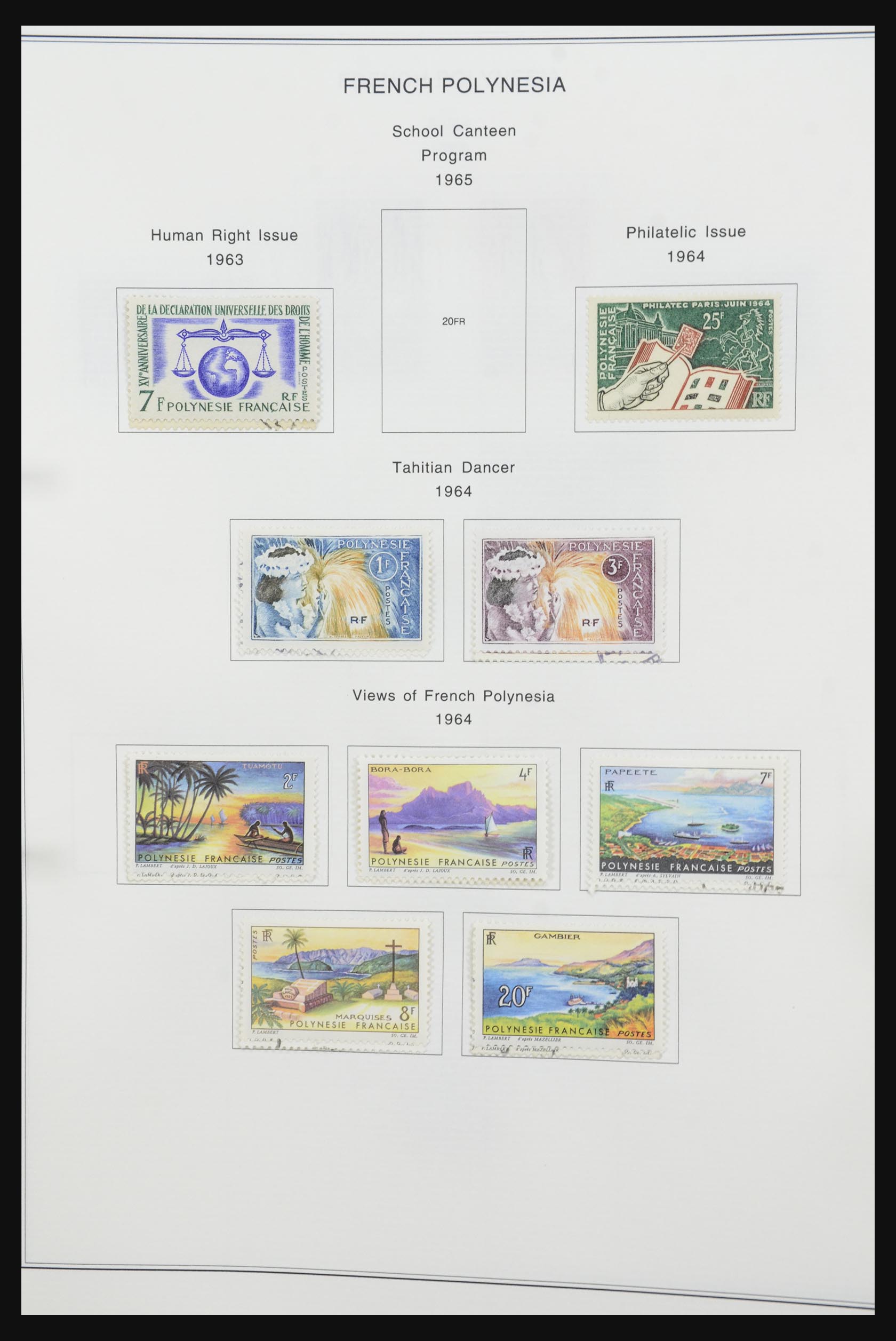 32066 030 - 32066 Oceanië/Polynesië 1892-1996.