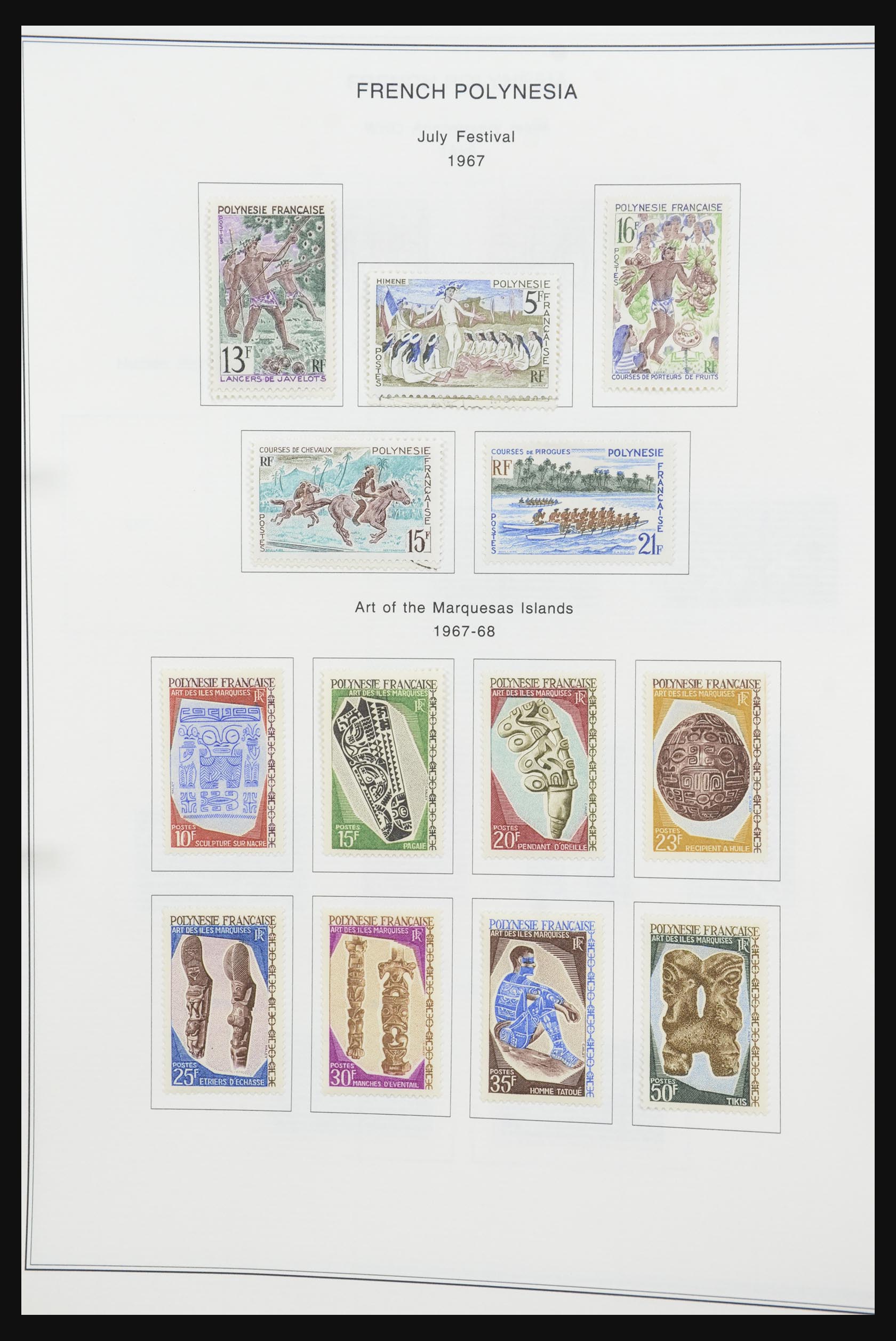 32066 032 - 32066 Oceanië/Polynesië 1892-1996.