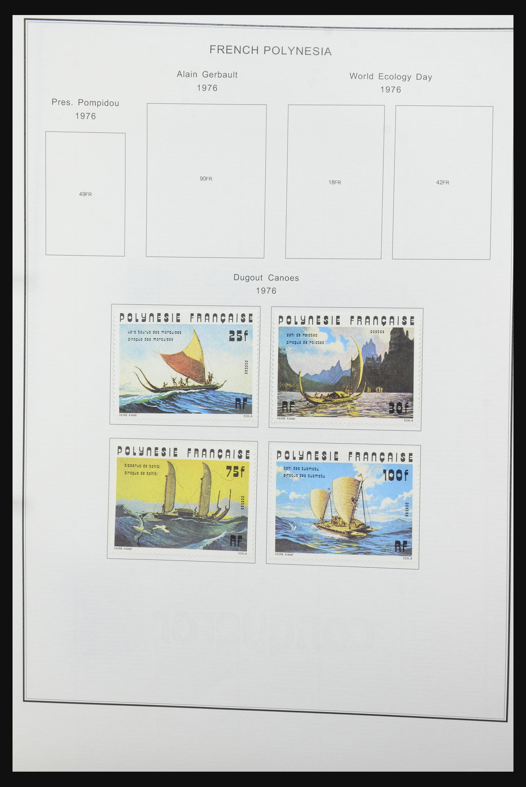 32066 037 - 32066 Oceanië/Polynesië 1892-1996.