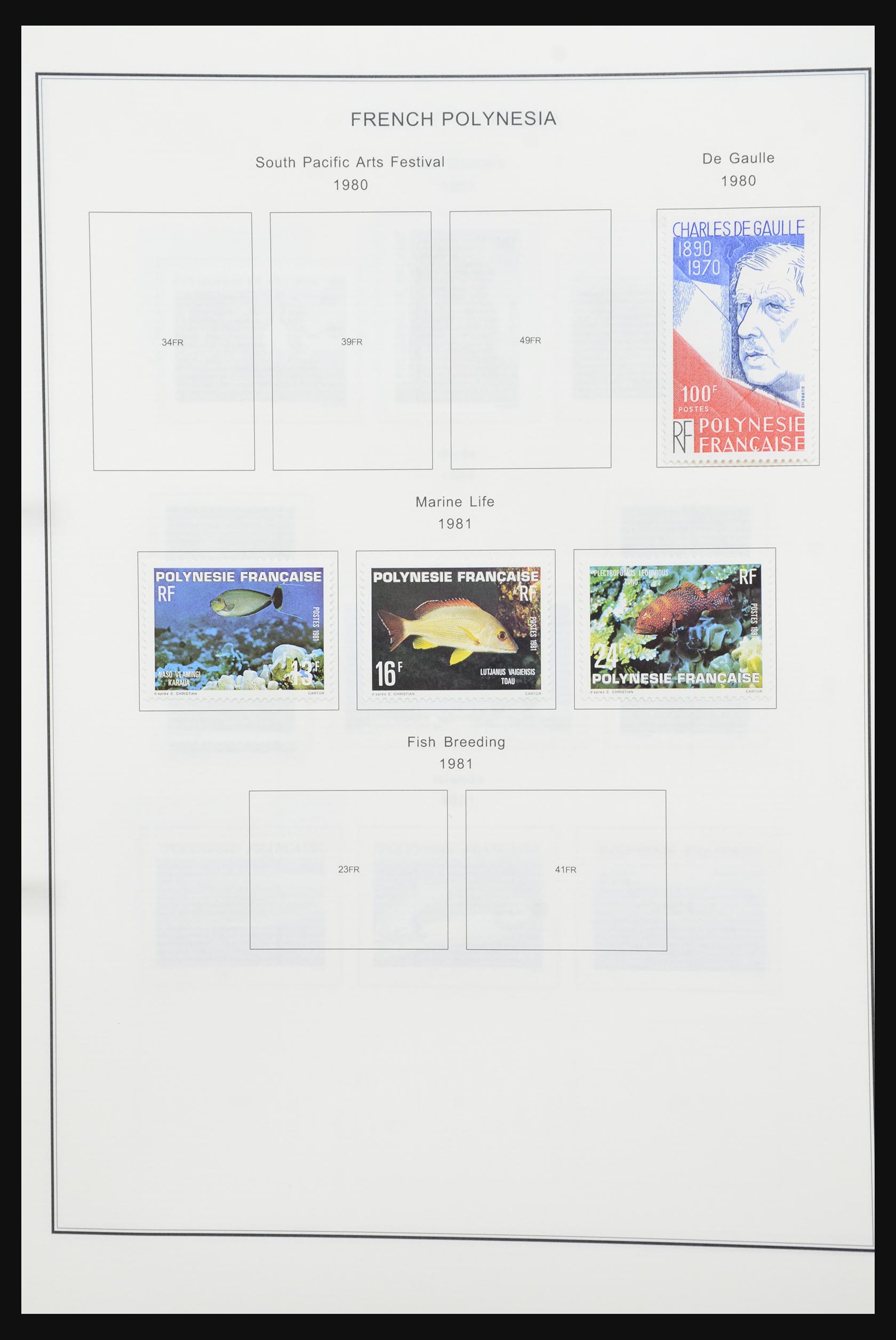 32066 043 - 32066 Oceanië/Polynesië 1892-1996.