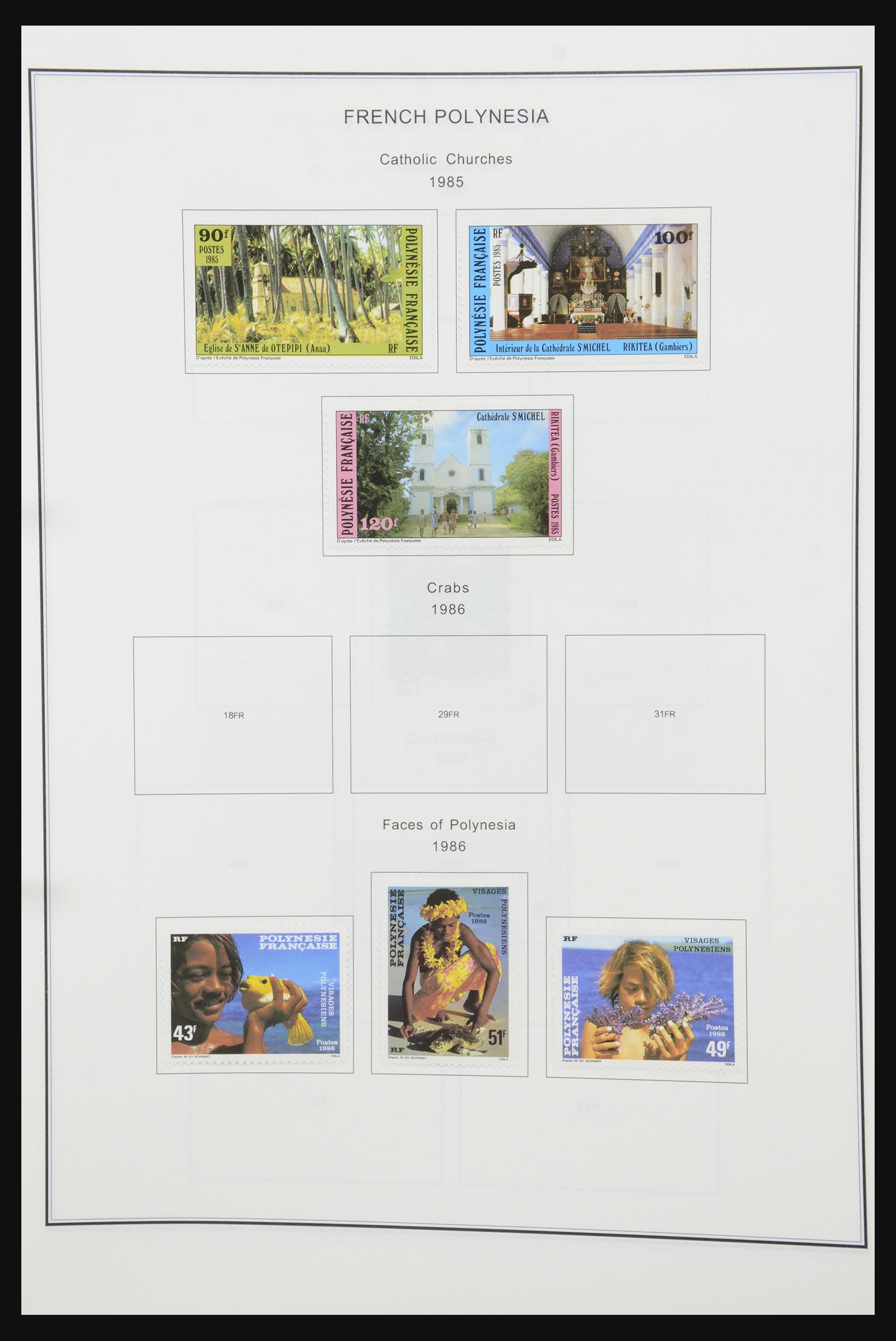 32066 049 - 32066 Oceanië/Polynesië 1892-1996.