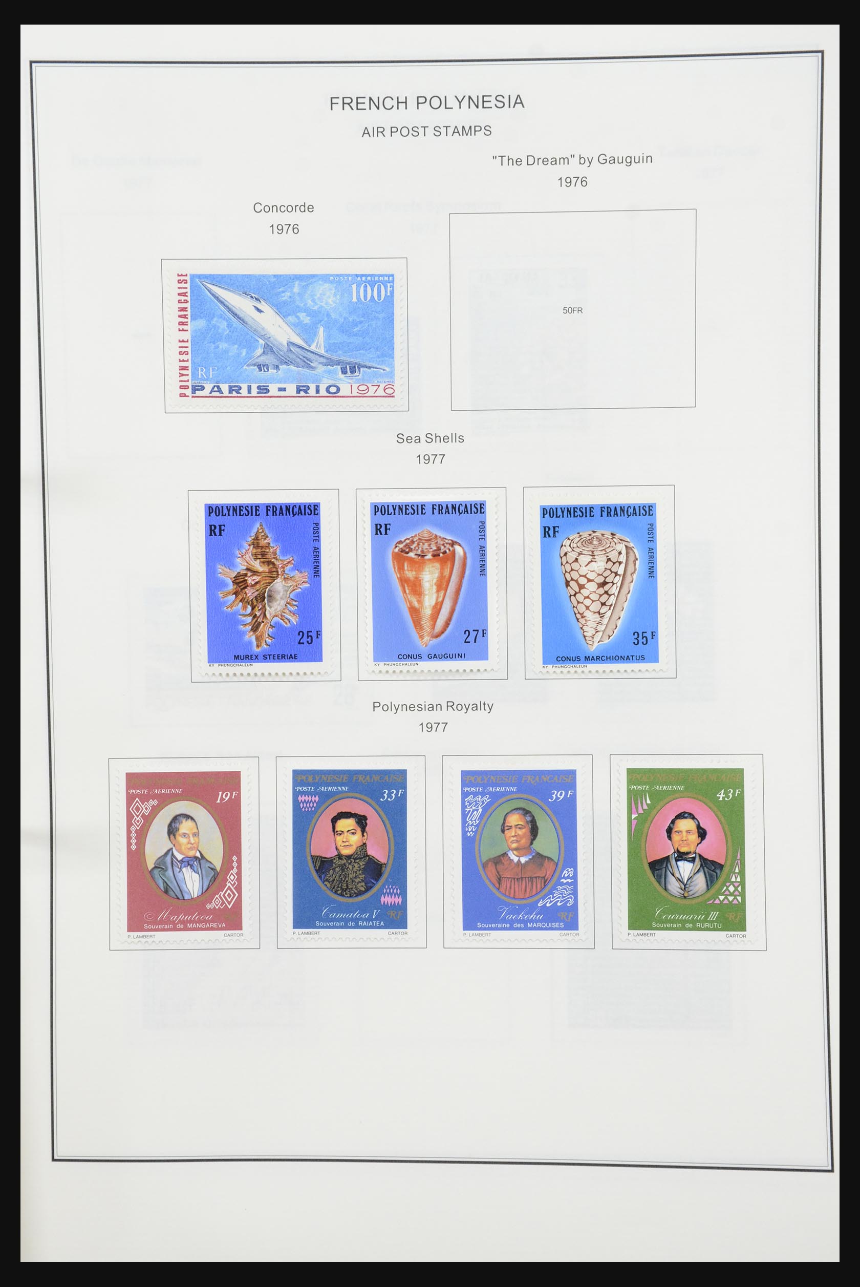 32066 079 - 32066 Oceanië/Polynesië 1892-1996.